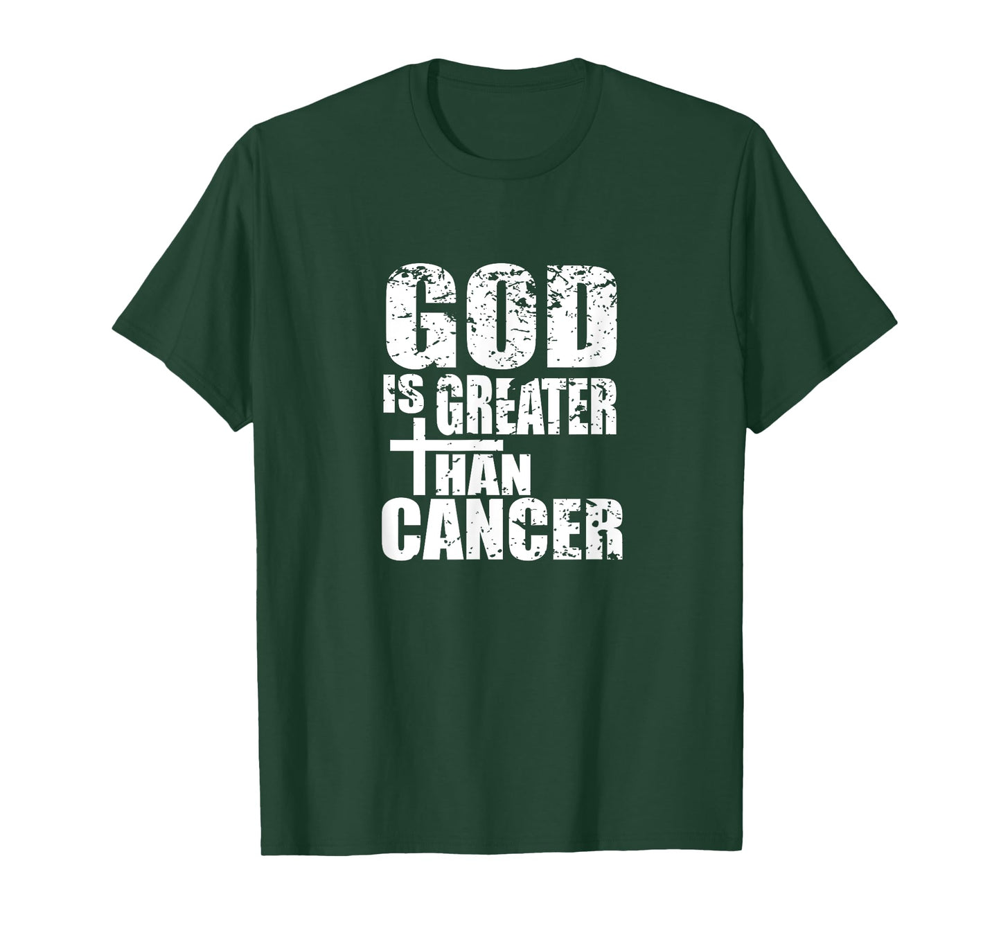 Christian Cancer Survivor - God Is Greater Than Cancer Shirt T-Shirt
