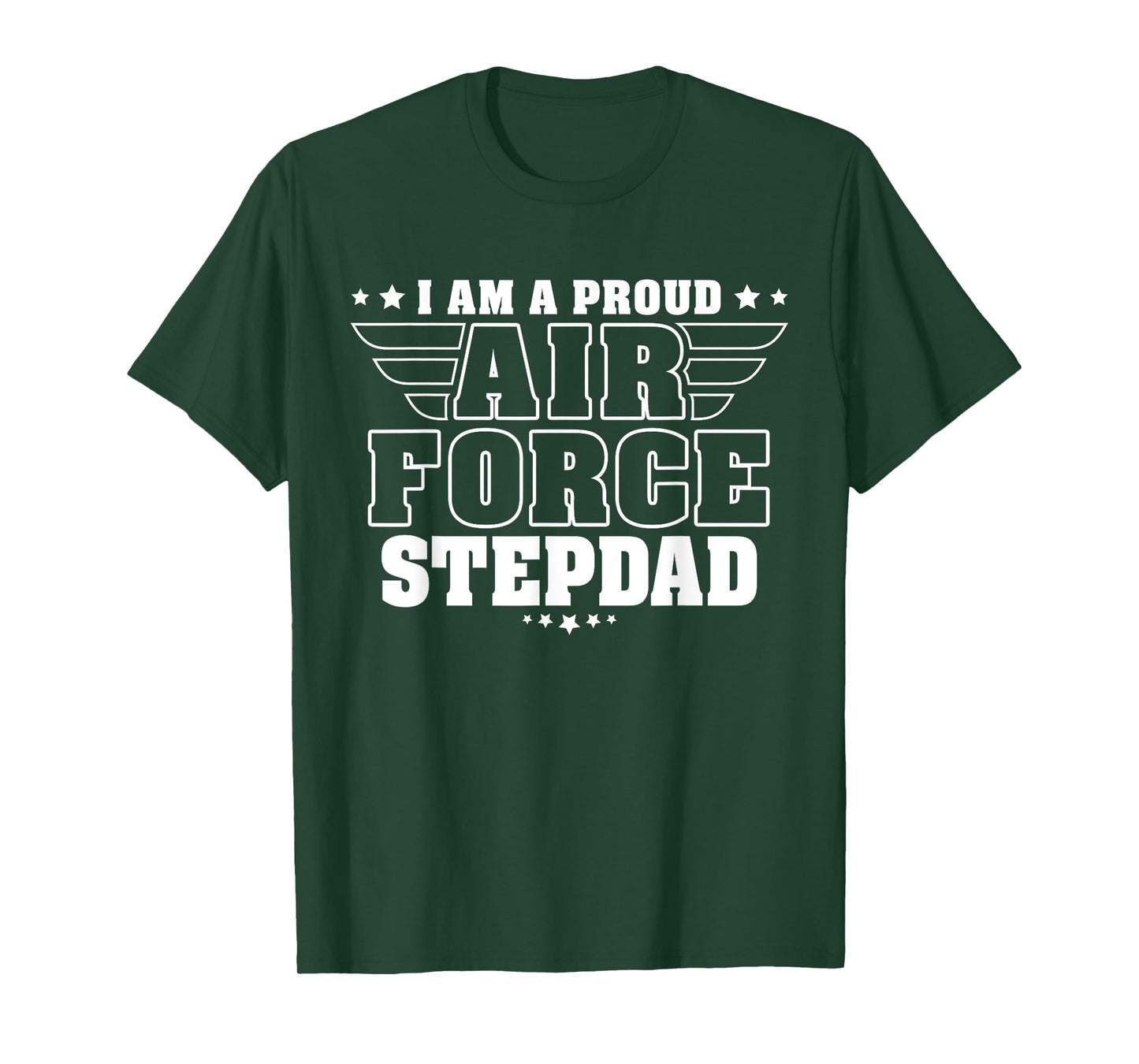 Proud Air Force Stepdad Patriotic Pride Military Stepfather T-Shirt