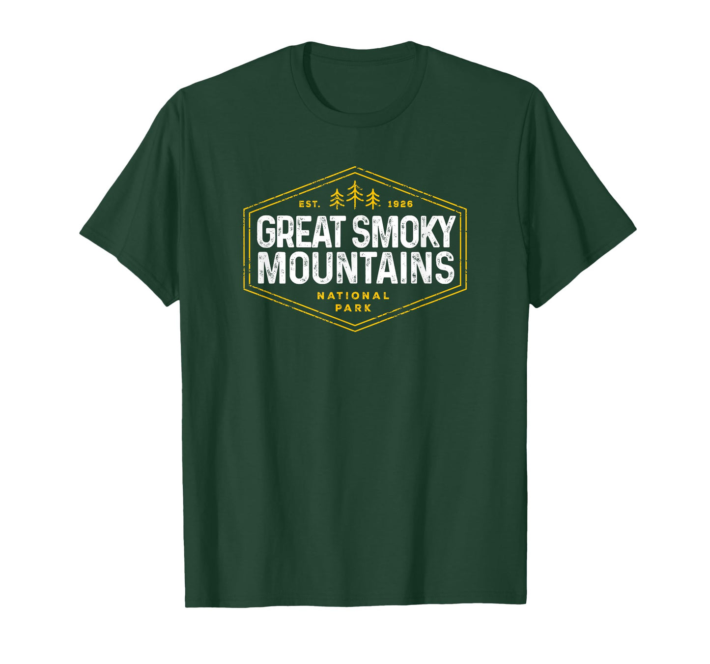 Great Smoky Mountains National Park Shirt Vintage Kids Mens T-Shirt