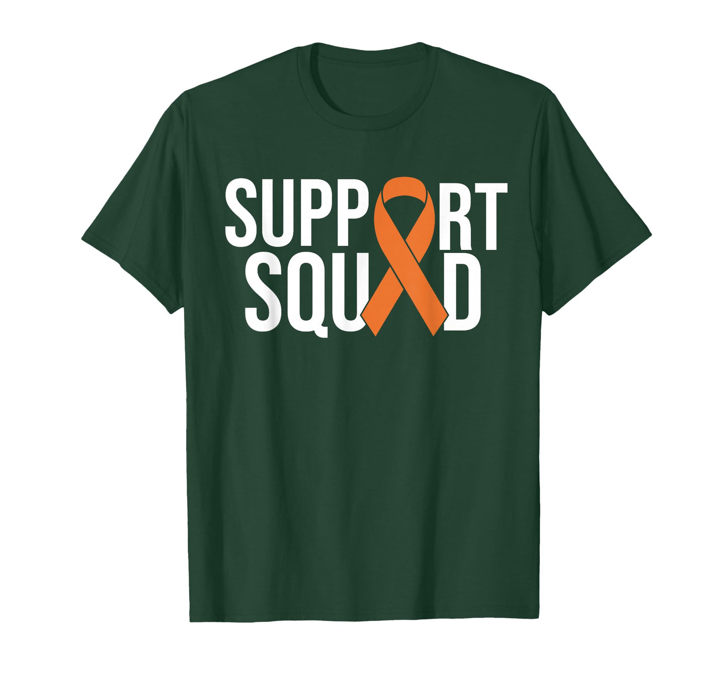 Kidney Cancer Awareness Orange Ribbon T-Shirt