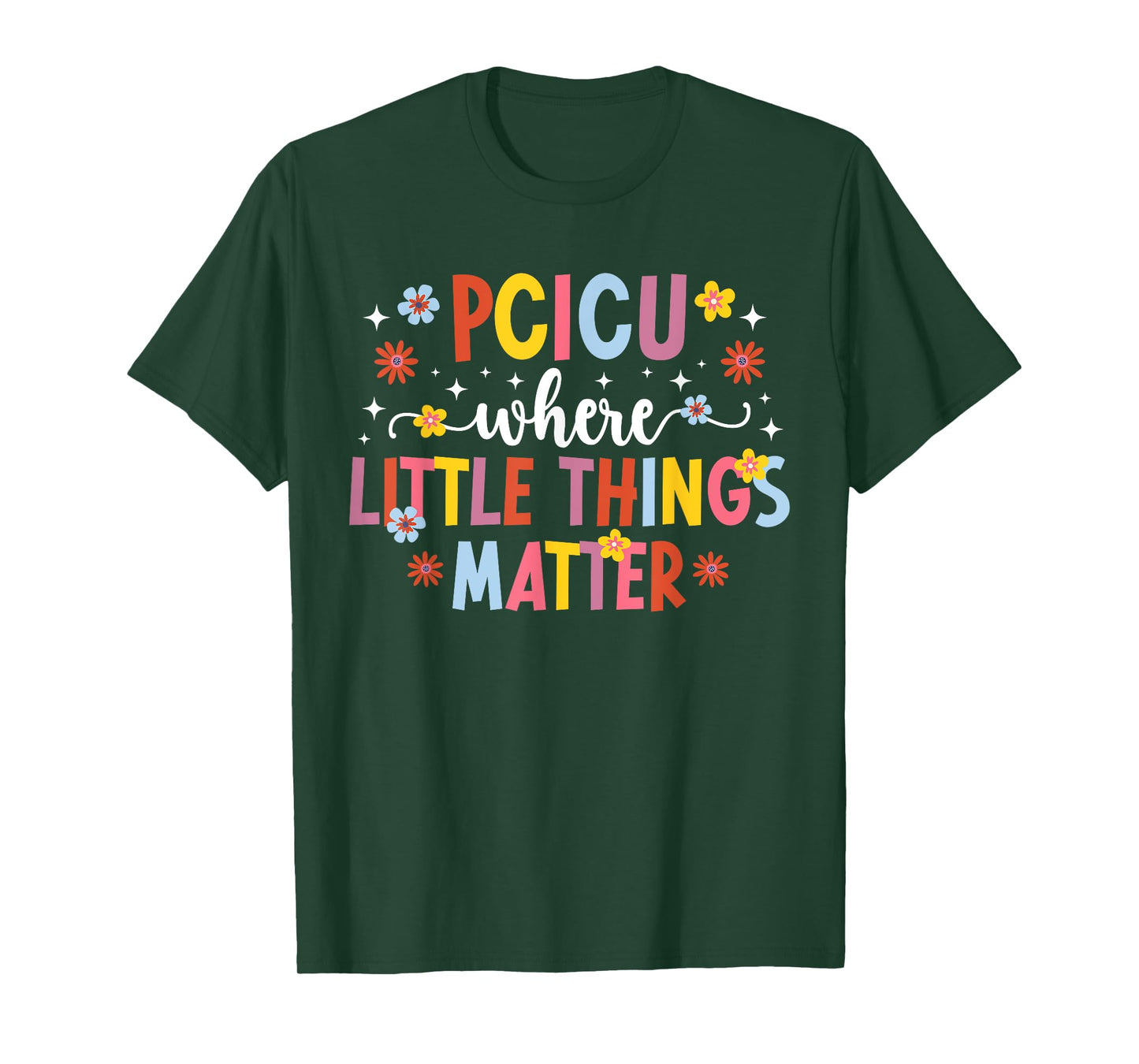 PCICU Nurse Pediatric Cardiac ICU Nurse Appreciation T-Shirt