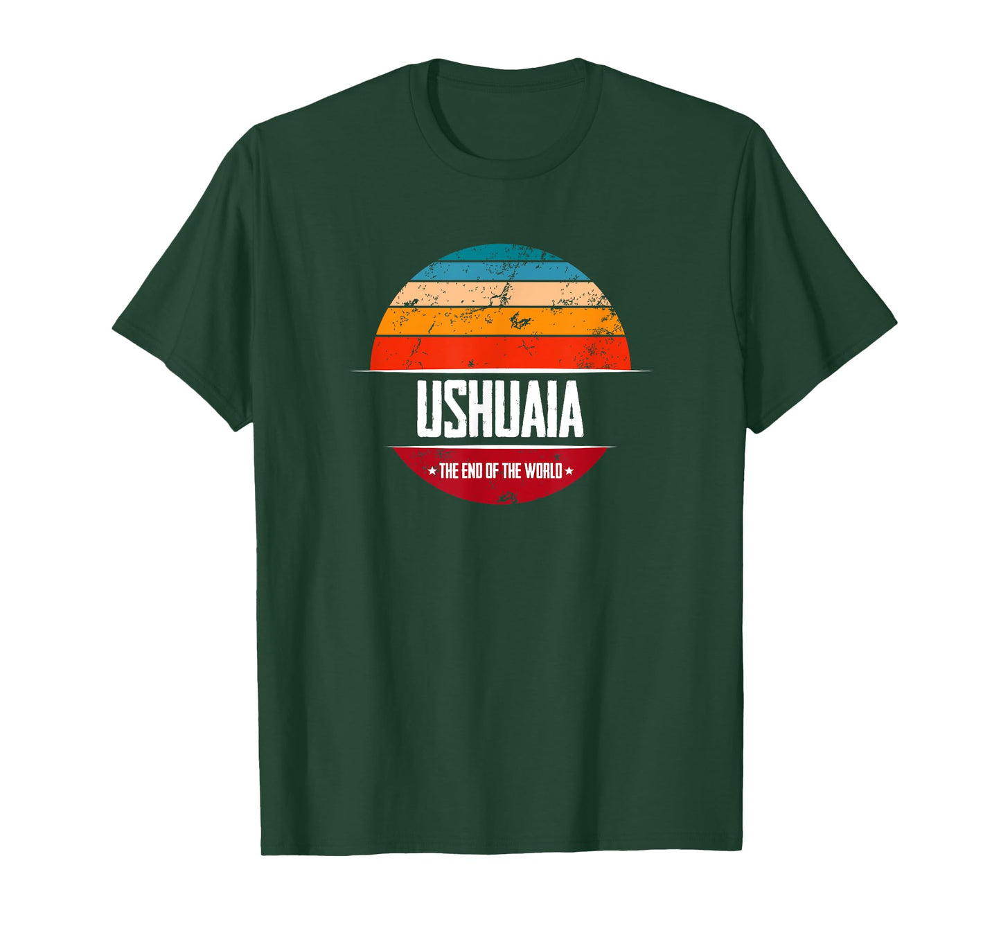 Vintage Ushuaia T-Shirt - Argentina Souvenir T Shirt T-Shirt