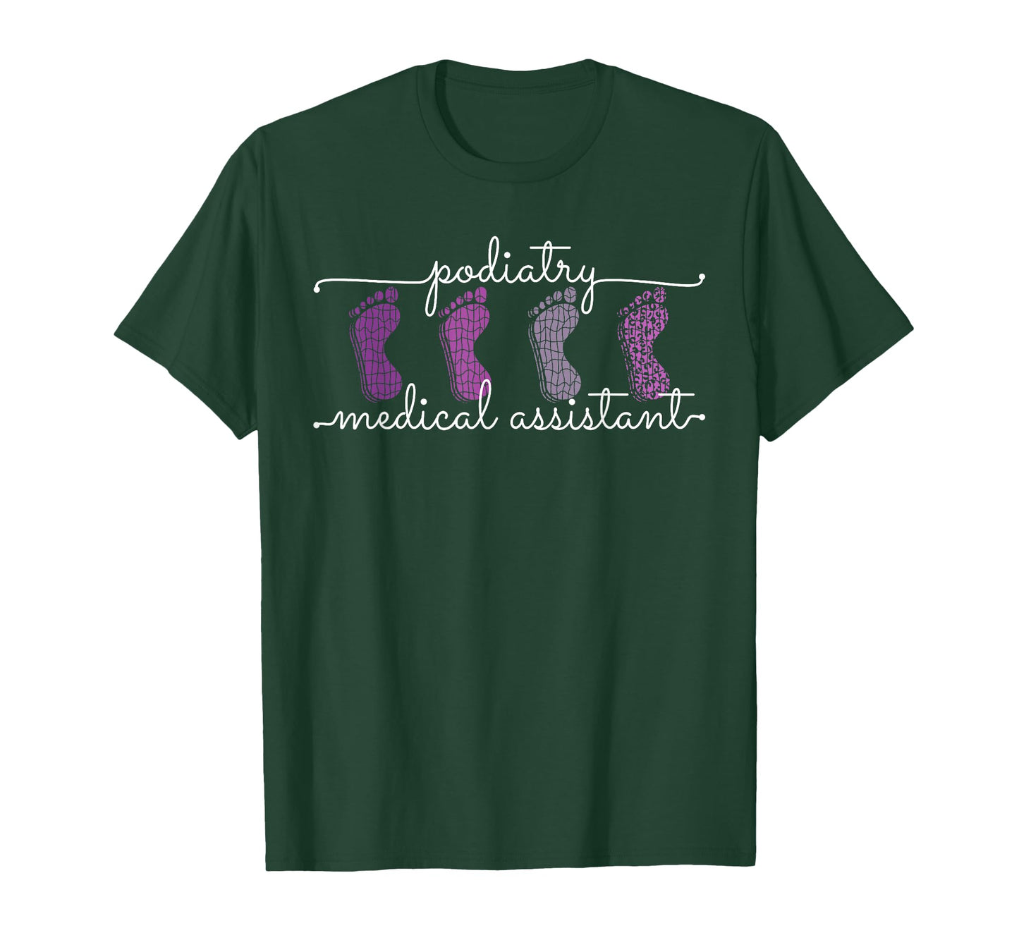 Podiatry Medical Assistant Staff Crews Nurse Podiatrist T-Shirt