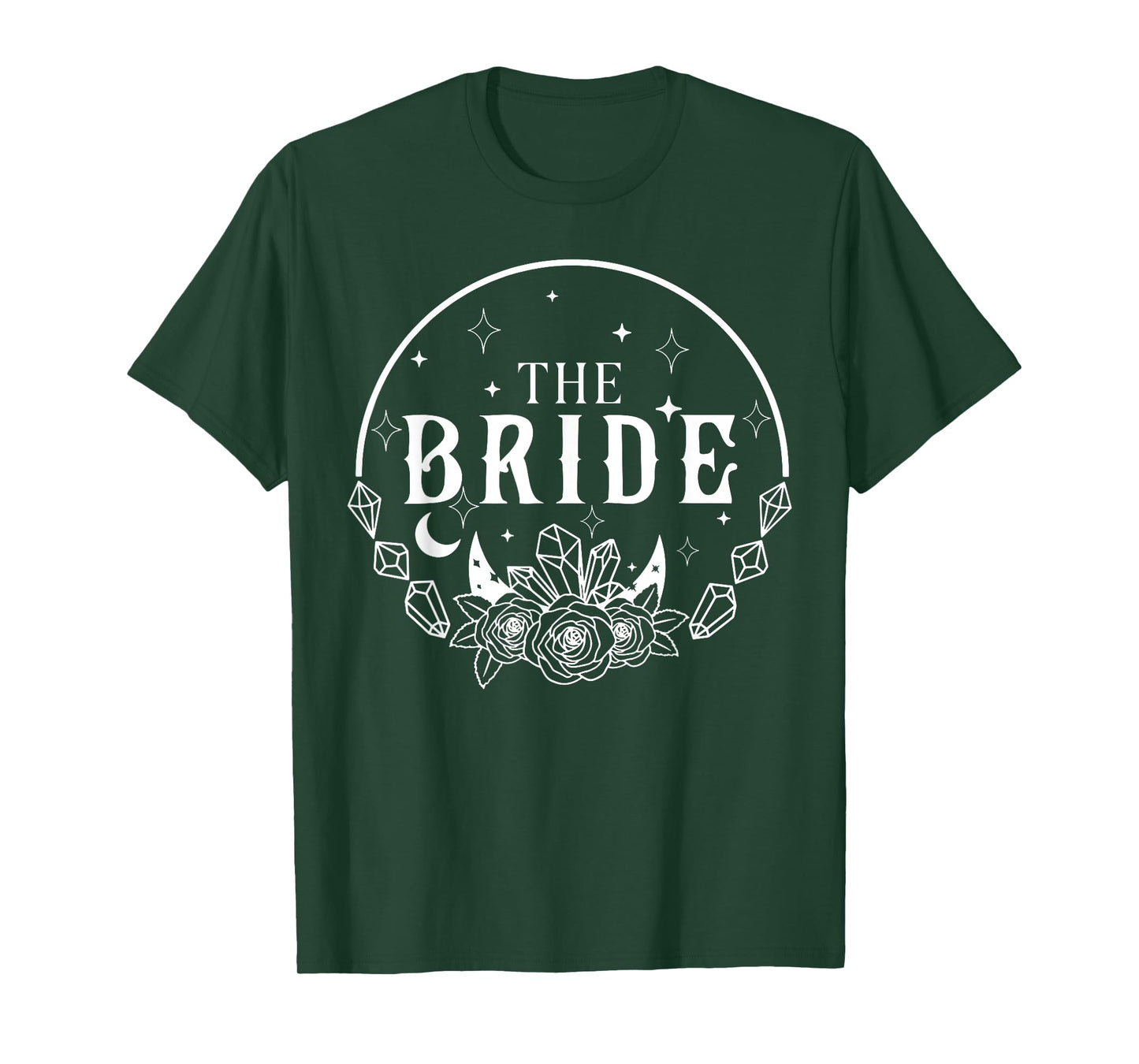 The Bride Coven Gothic Bachelorette Bach Party Matching T-Shirt