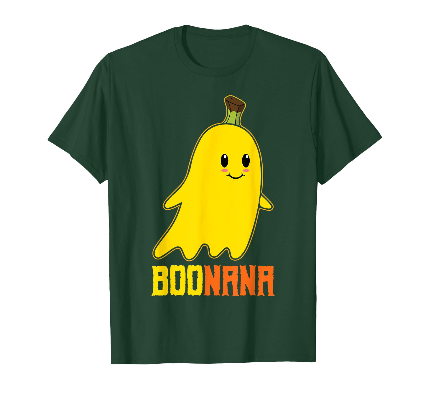 Boonana Funny Halloween Love Banana Spooky Cute Banana Ghost T-Shirt