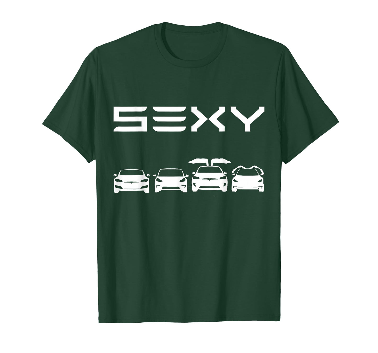 SEXY Cars Electric Cars Zero Emissions haha gas T-shirt T-Shirt