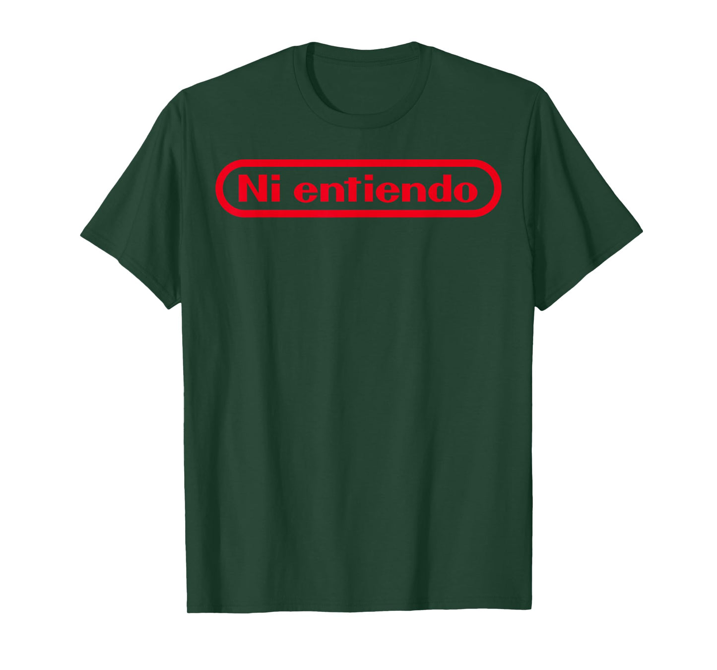 No Entiendo I Dont Understand Funny Spanish T-Shirt