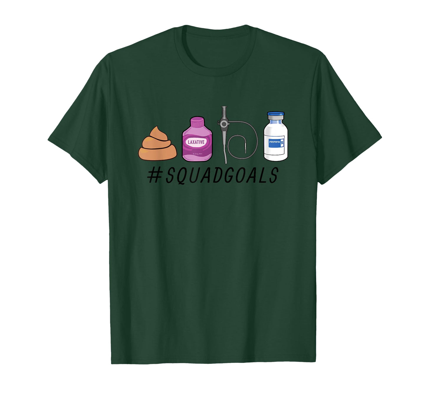 GI Endo Squad Goals Funny GI Nurse Colonoscopy Endoscopy Rn T-Shirt