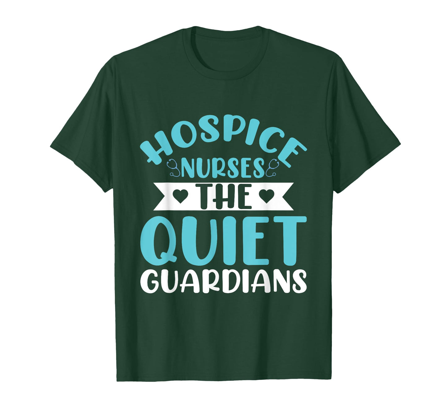 Hospice Nurses The Quiet Guardians Hospice Nurse T-Shirt