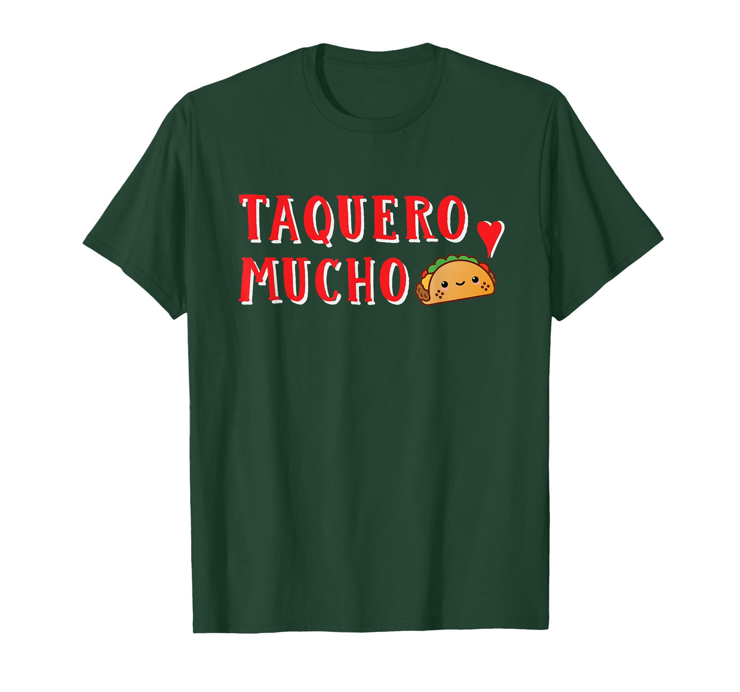 Taquero Mucho Funny Tacos Are My Valentine I Love Tacos T-Shirt