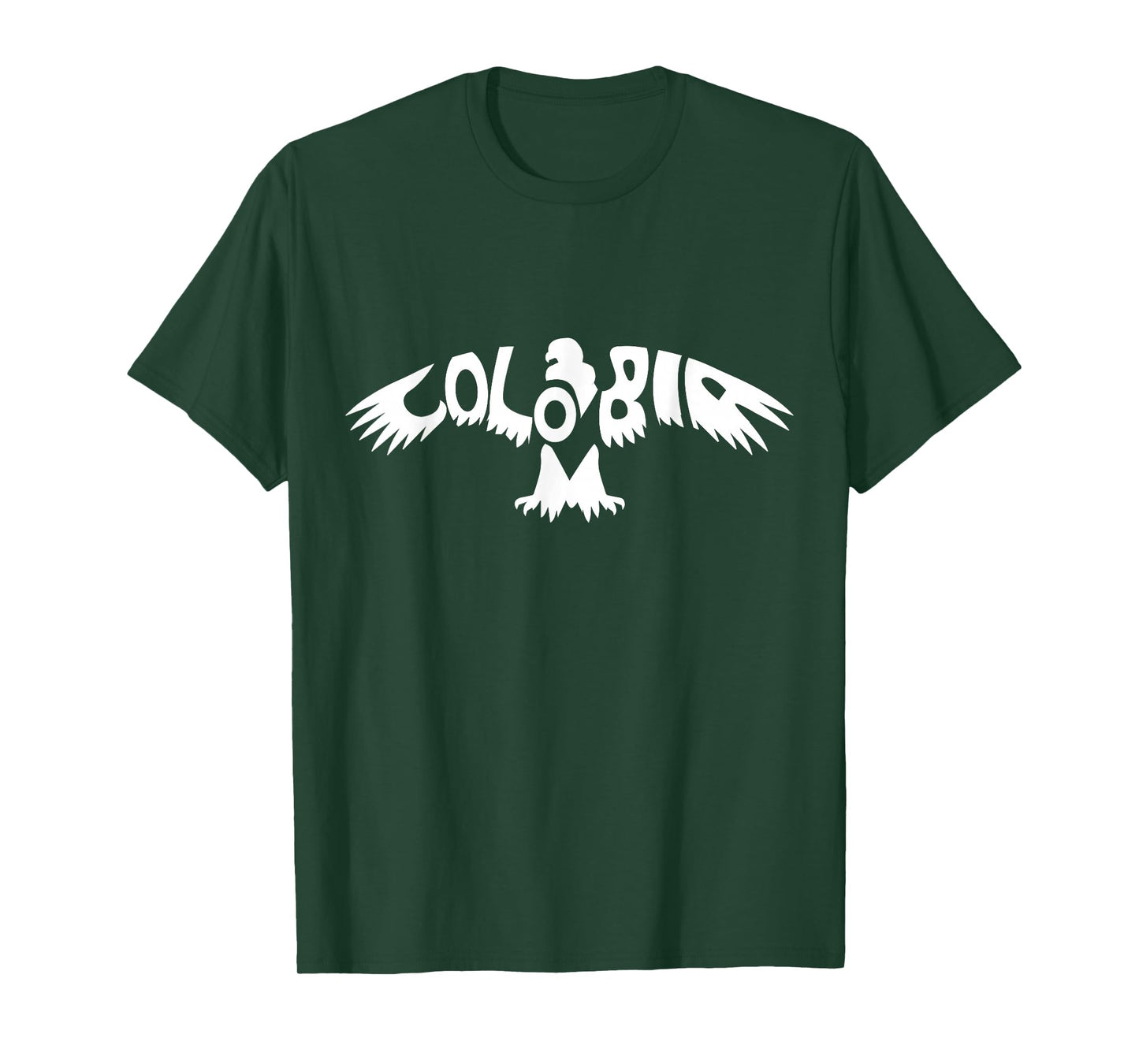 Colombia Andean Condor Text Art - Colombian Pride T-Shirt