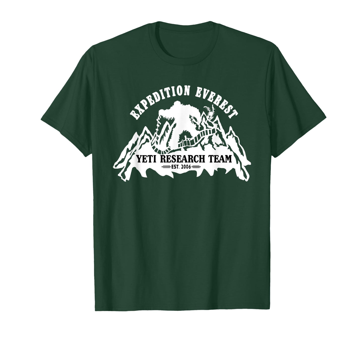Mountain Lovers Expedition Everest, Animal Theme Park Trip T-Shirt