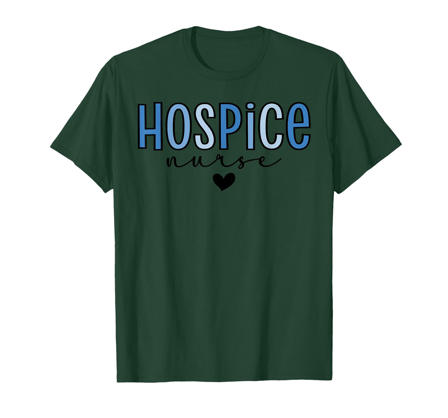 Retro Hospice Nurse Print For Nursing Student Hospice Nurse T-Shirt