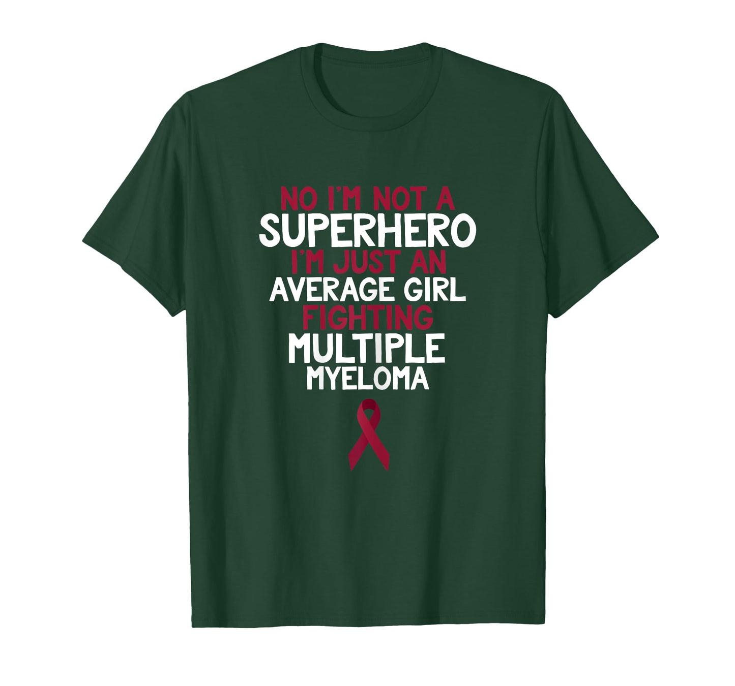 Womens Multiple Myeloma Shirt for Girls | Funny Cancer Quote