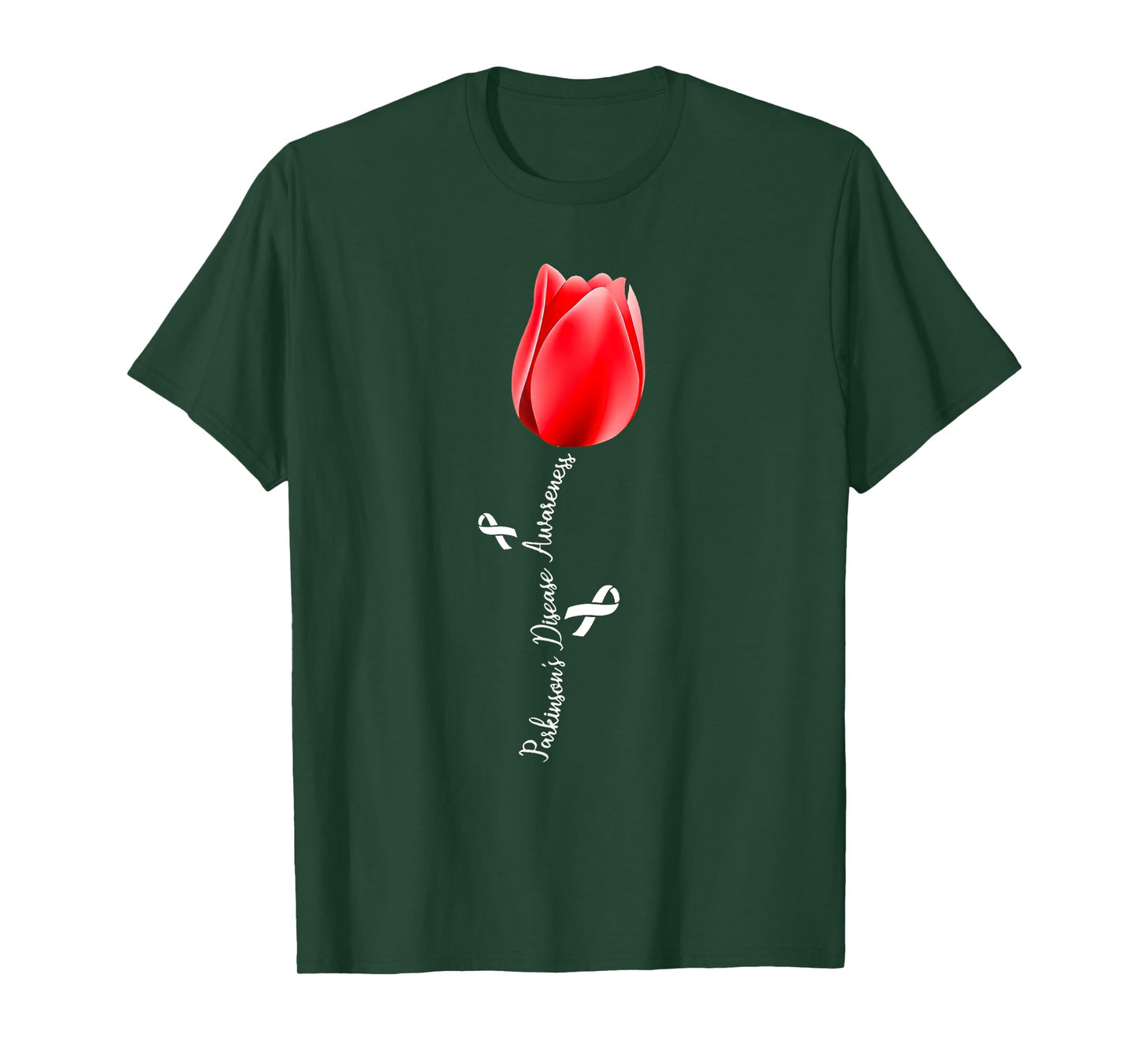 Parkinson Disease Awareness Tulip April Month T-Shirt
