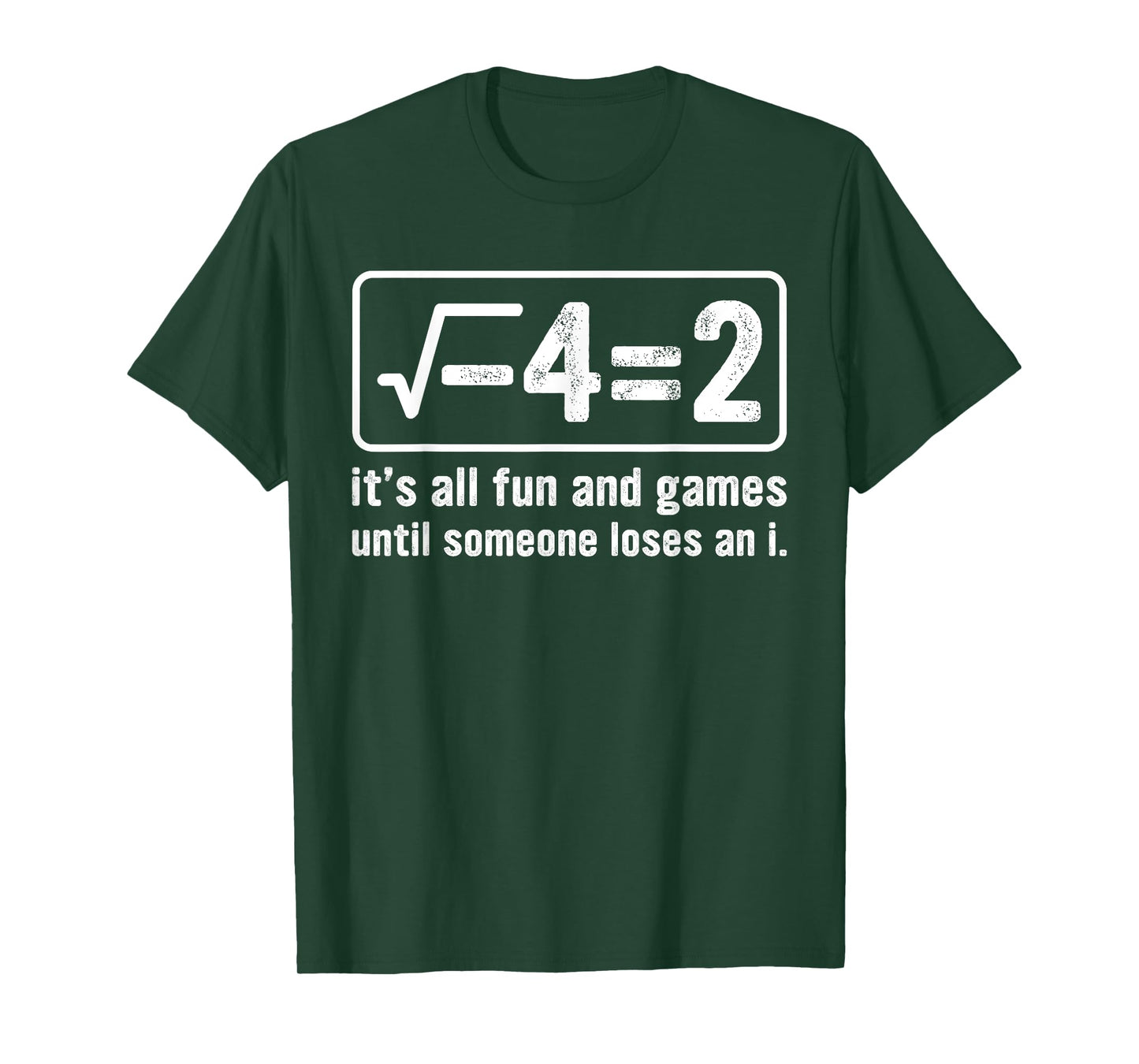 Someone Loses an I: Funny Math T-Shirt