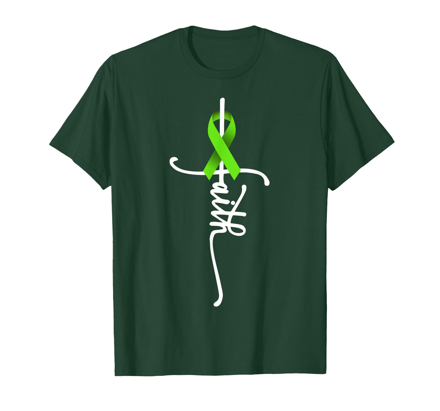 Non-Hodgkin Lymphoma Cancer Faith Cancer Awareness Support T-Shirt