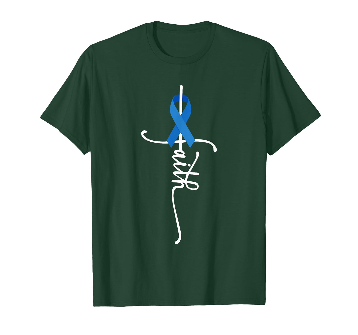 Colon Cancer Faith Colon Cancer Awareness T-Shirt