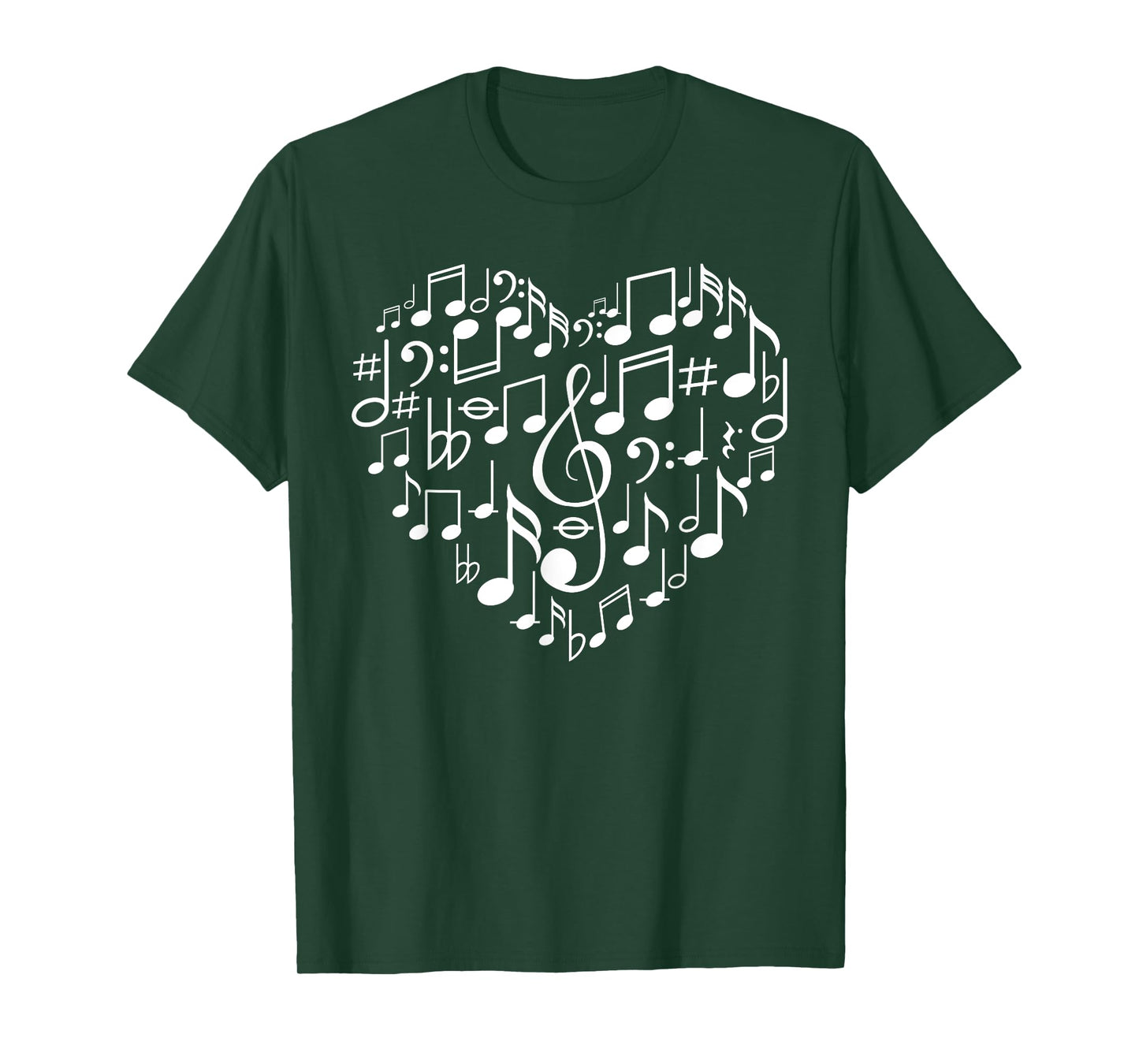 Cool Music Note Art For Men Women Music Musical Note Lover T-Shirt