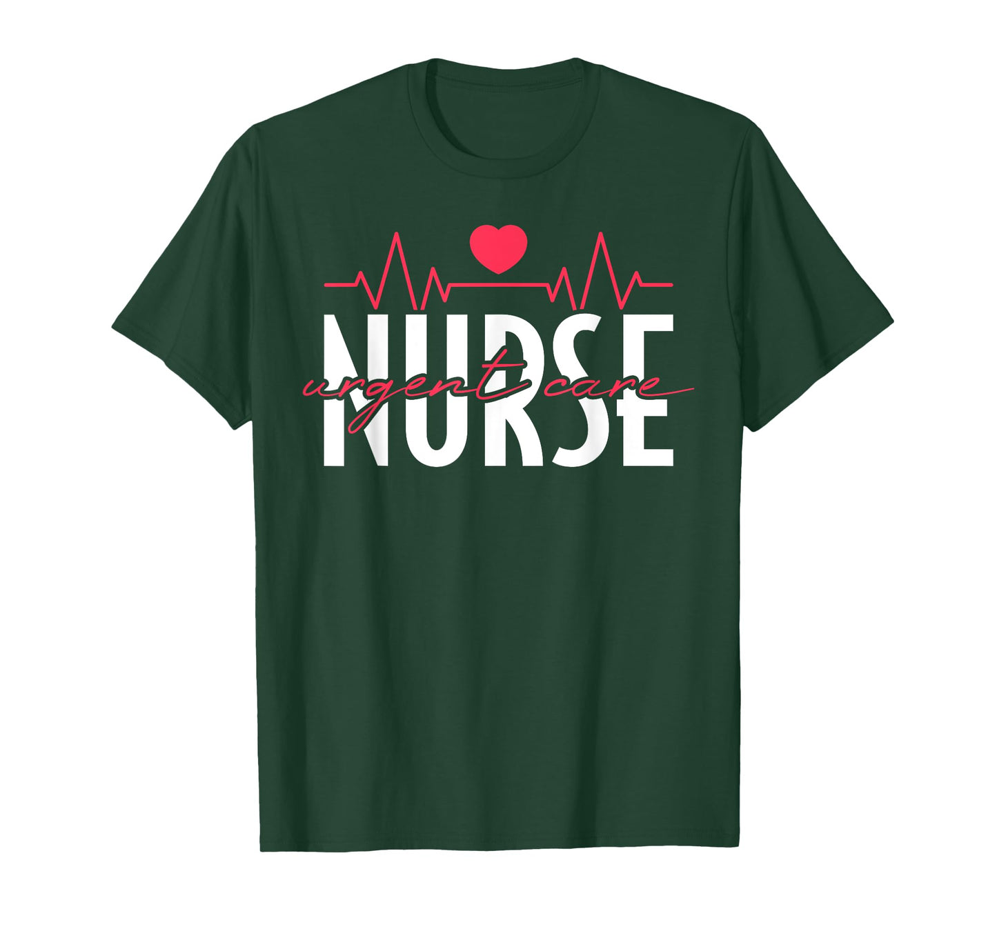 Urgent Care Nurse Heart T-Shirt