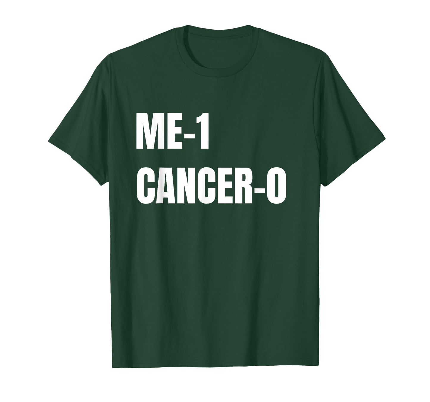 Me 1 Cancer 0 I Beat Cancer Brave Survivor T-Shirt T-Shirt