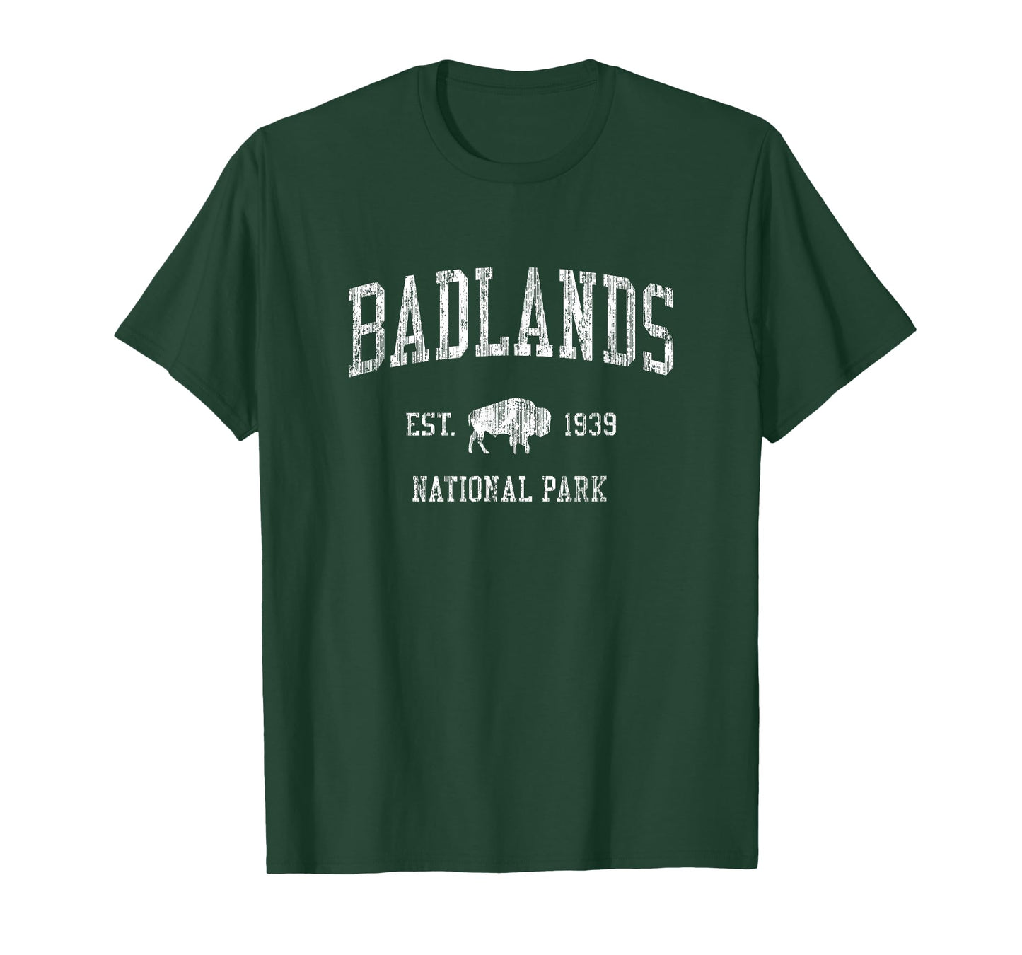 Badlands T-Shirt Vintage National Park Sports Design Tee T-Shirt