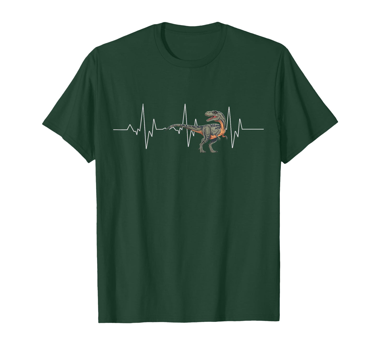 Utahraptor Heartbeat T-Shirt