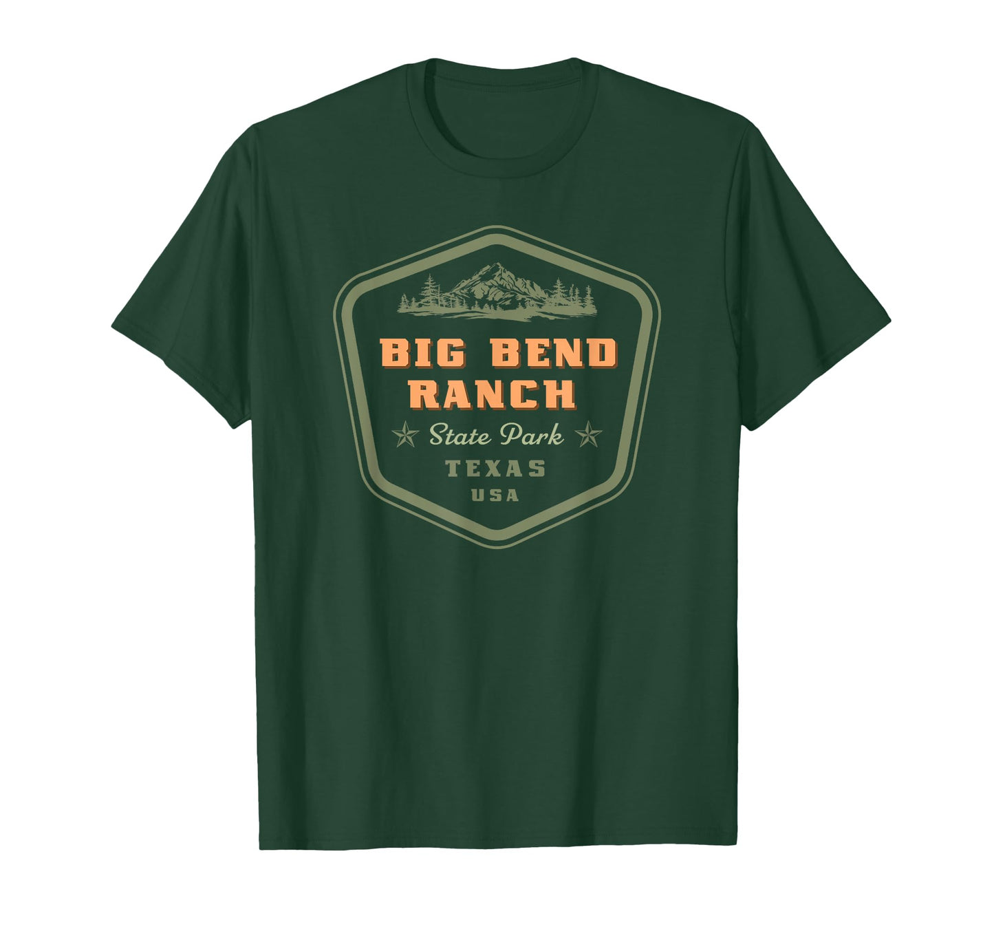 Big Bend Ranch State Park Texas Retro Vintage T-Shirt