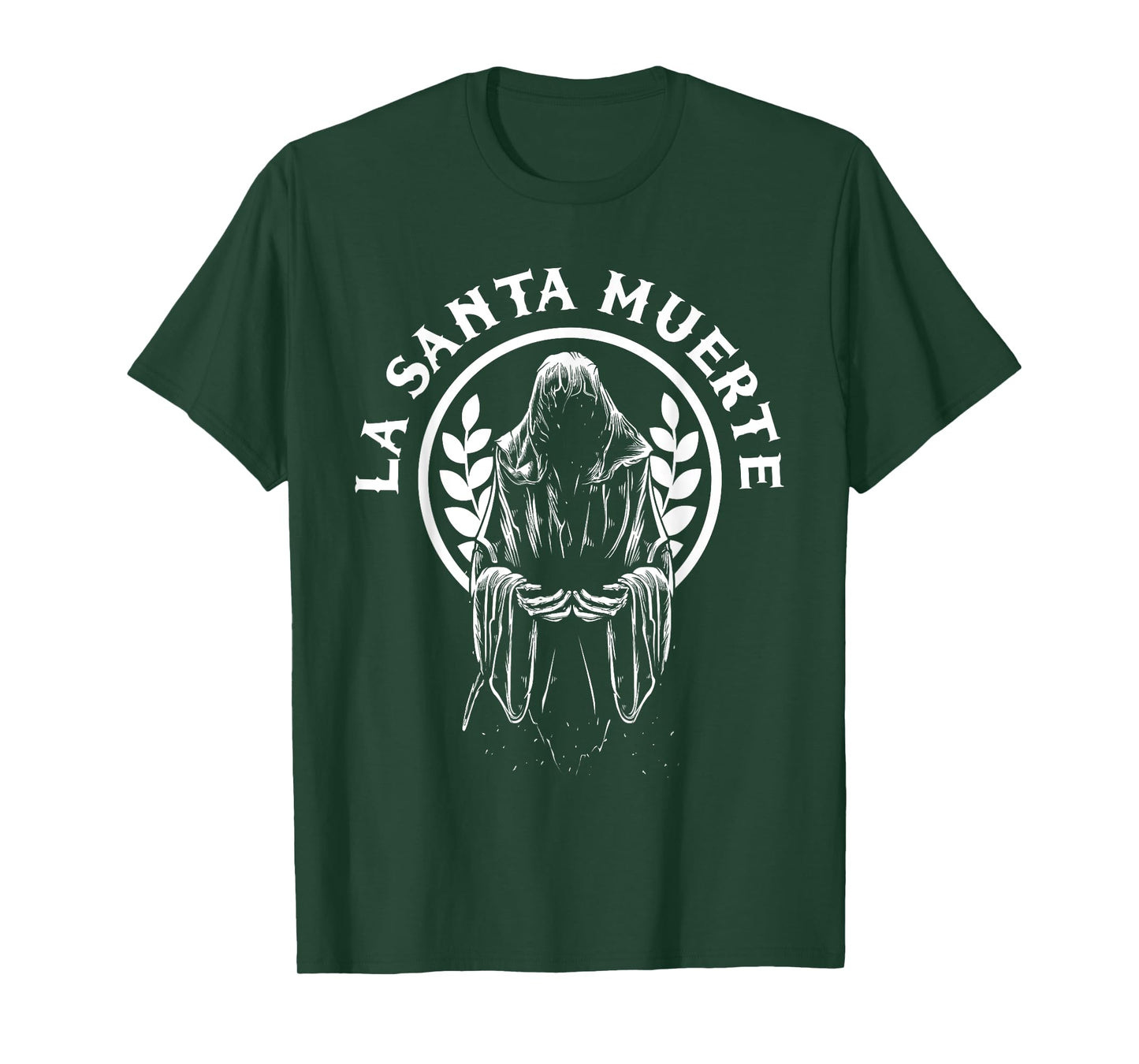 Santa Muerte Mexico Calavera Skeleton Skull Death Mexican T-Shirt