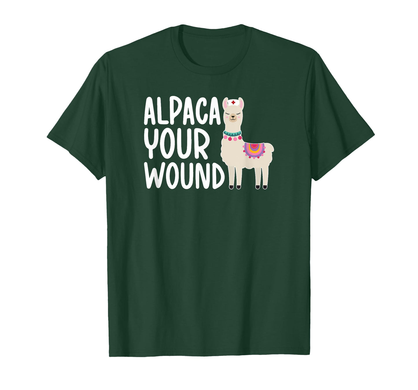 Alpaca Your Wound ICU Nurse Intensive Care Unit Nurse T-Shirt