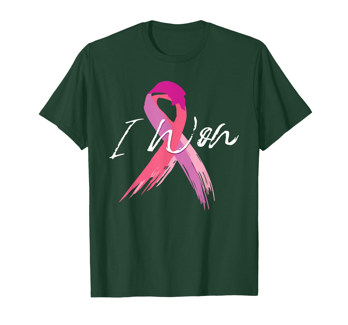 I won breast cancer awareness support pink ribbon survivor T-Shirt