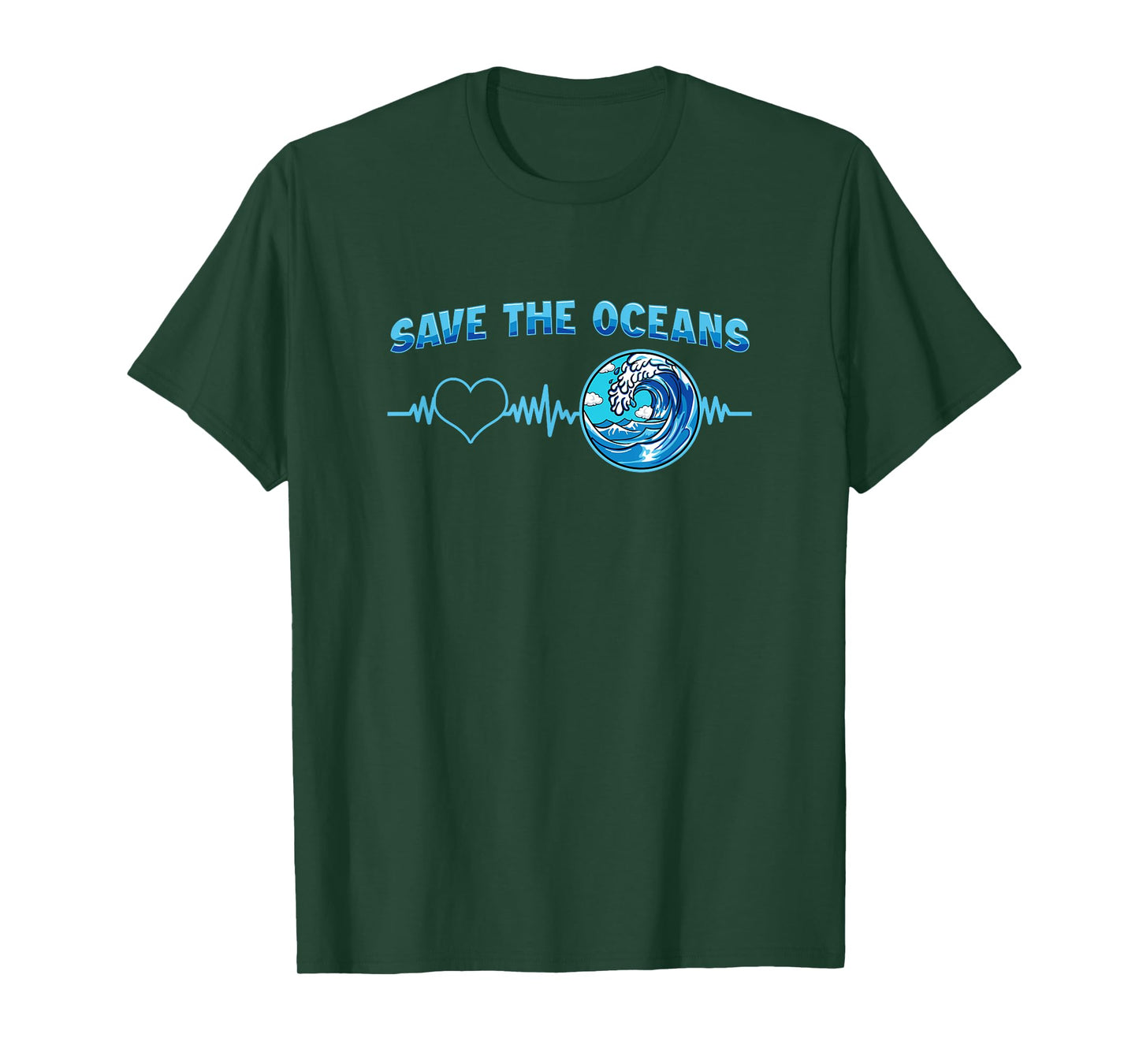 Save The Oceans - Conservationist Statement T-Shirt