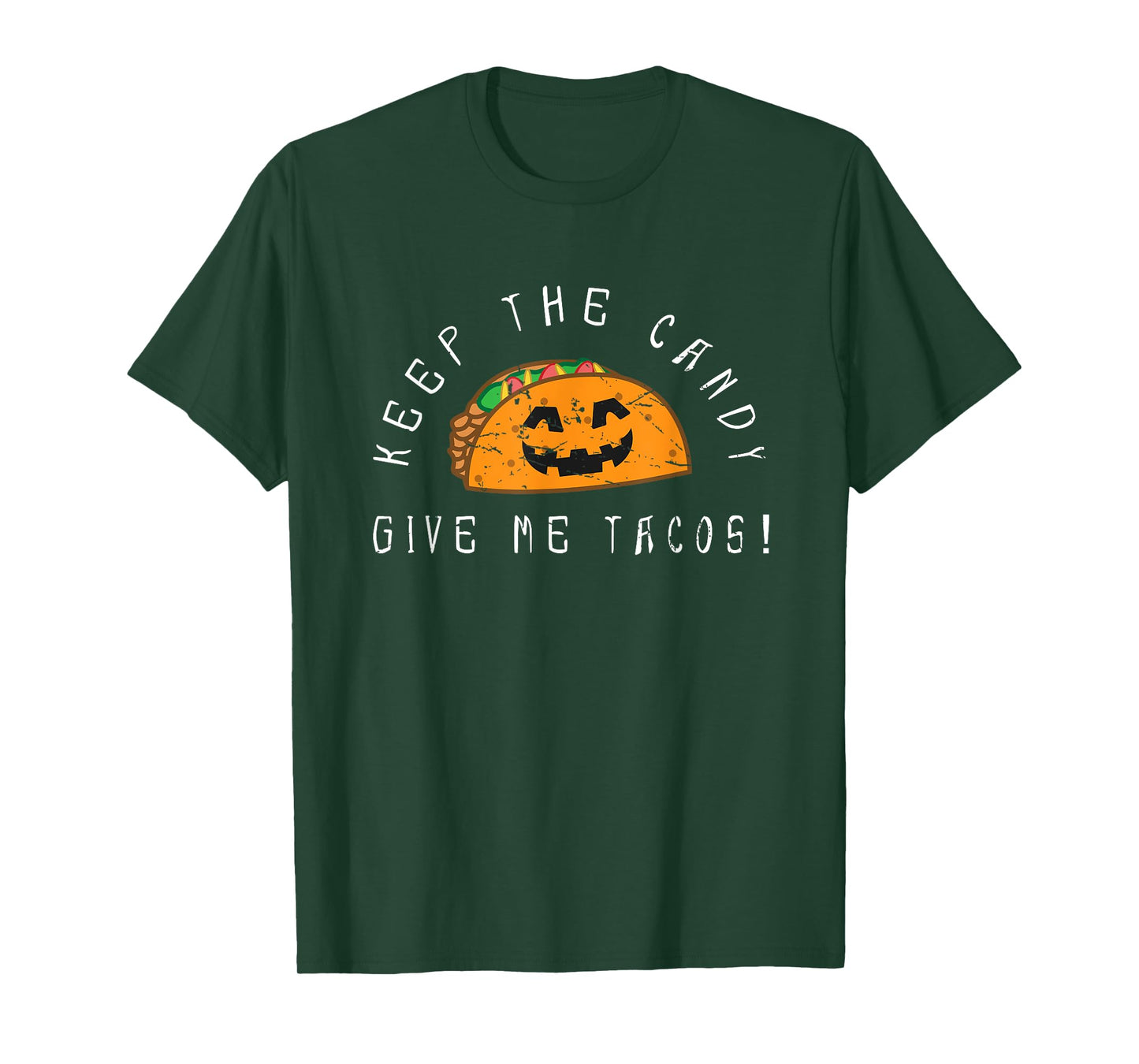Cute Halloween Trick or Treating Taco Joke T-Shirt
