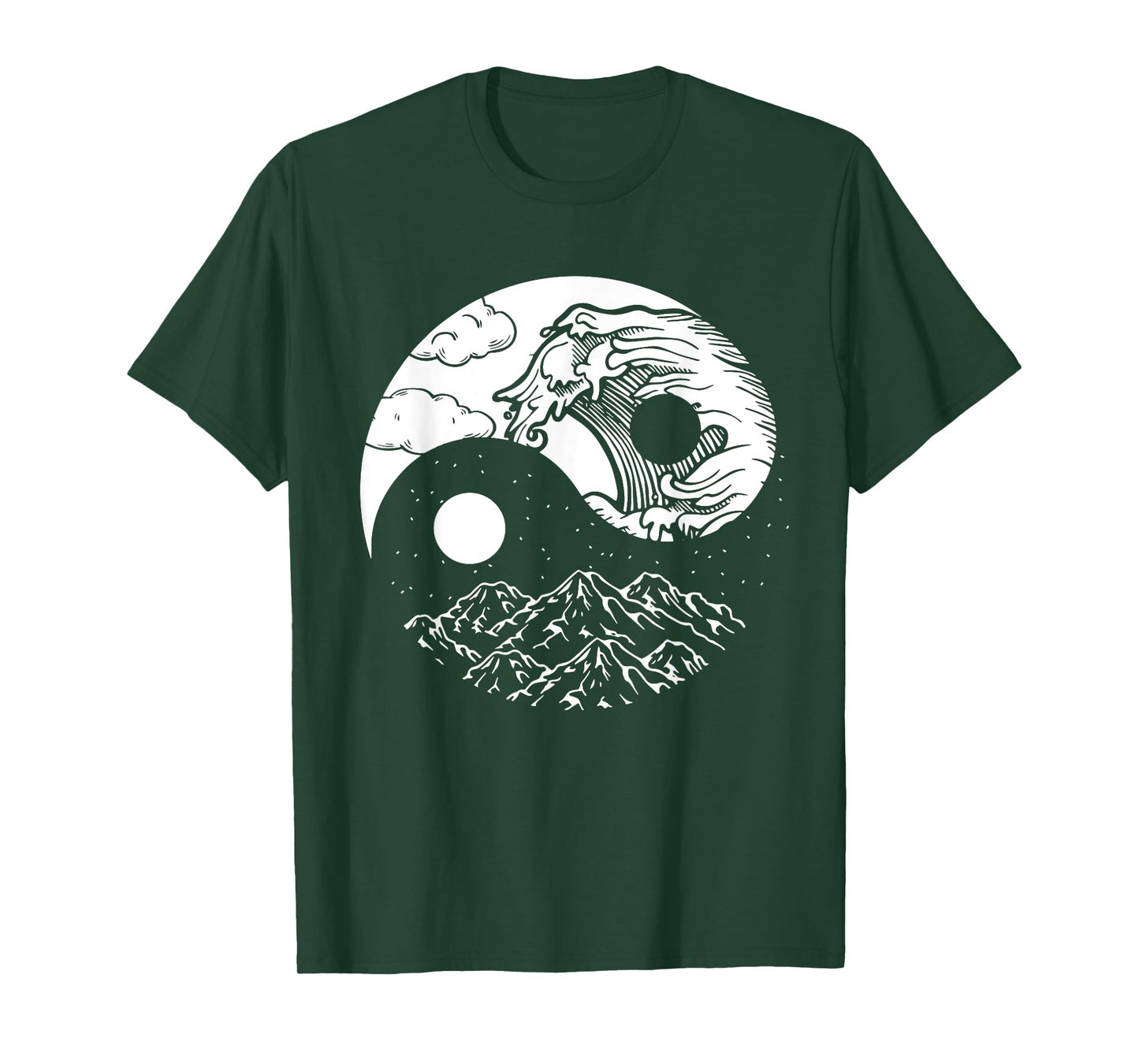 Qi Gong Clothes Tai Chi Qigong Chi Gong Yin Yang T-Shirt