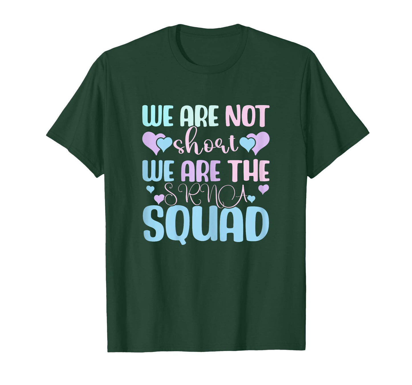Student Registered Nurse Anesthetist, SRNA Nurse Squad T-Shirt
