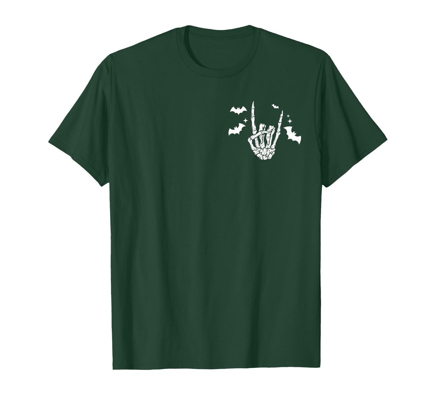 (2 Sided) Just A Little Ray of Pitch Black Skeleton T-Shirt