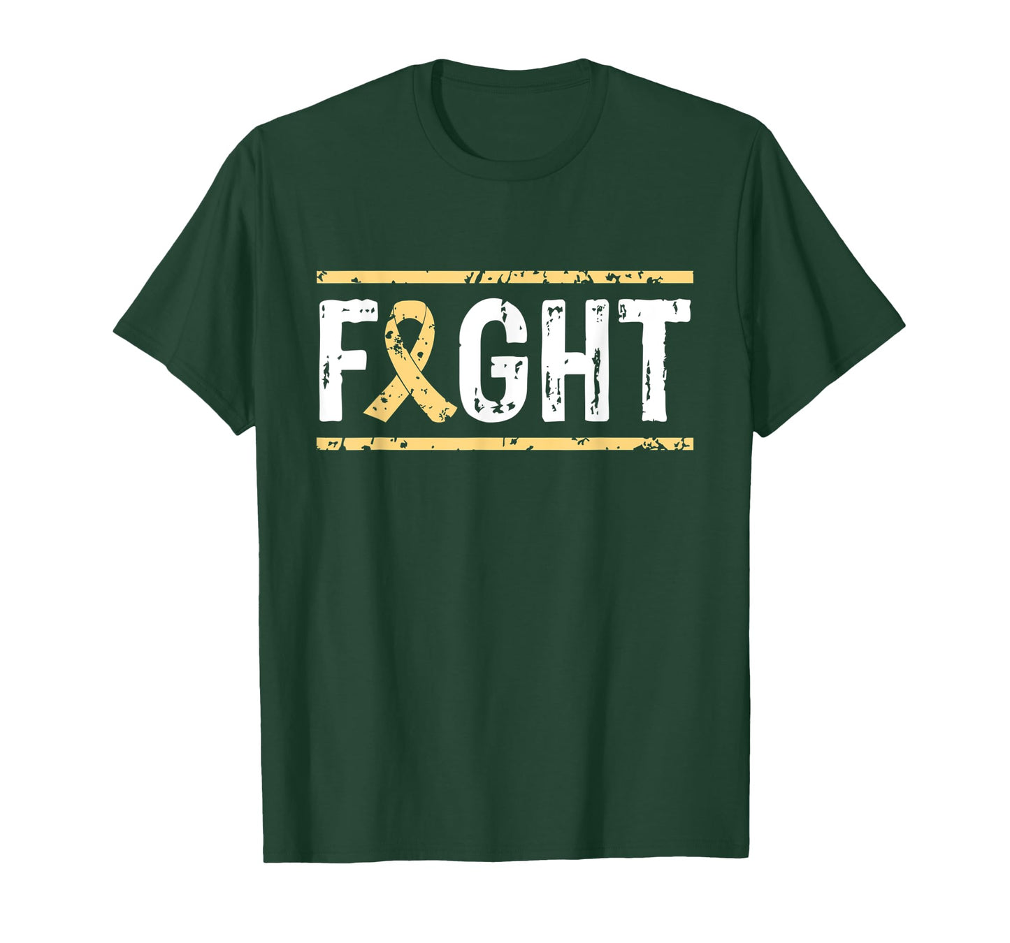 Urethral Cancer Awareness Fight Cancer Ribbon T-Shirt