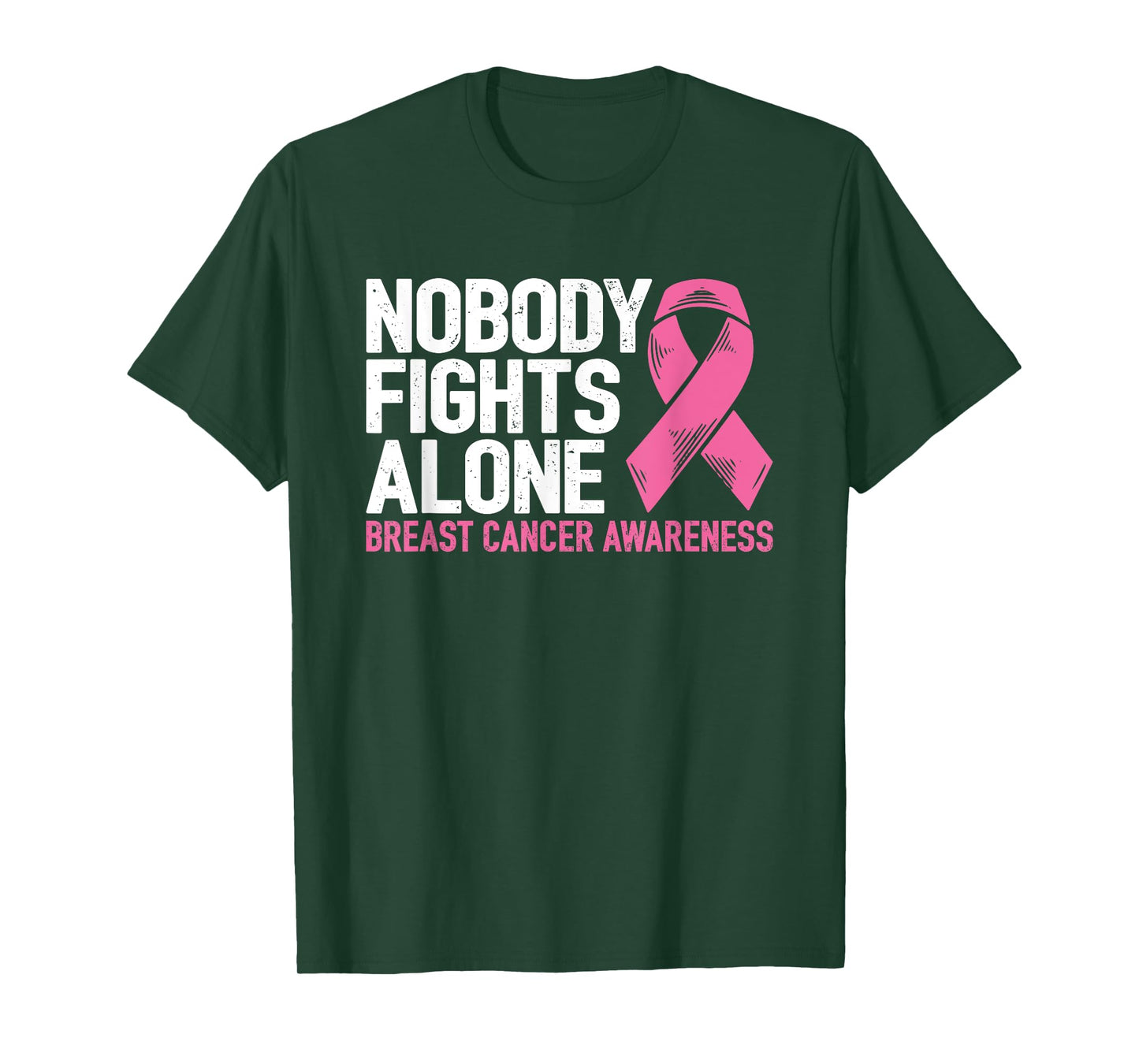 Breast Cancer Support Family Fight Breast Cancer Awareness T-Shirt