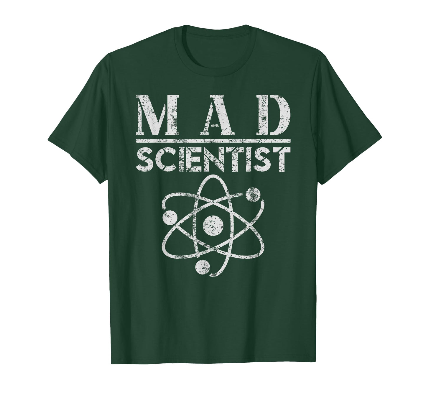 Mad Scientist Costume Lazy Halloween Costume Science Teacher T-Shirt