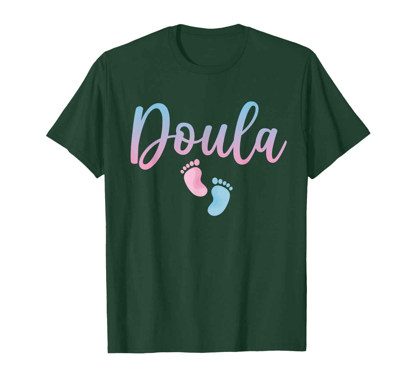 Cute Doula Art For Women Girls Birth Worker Nursing Doula T-Shirt