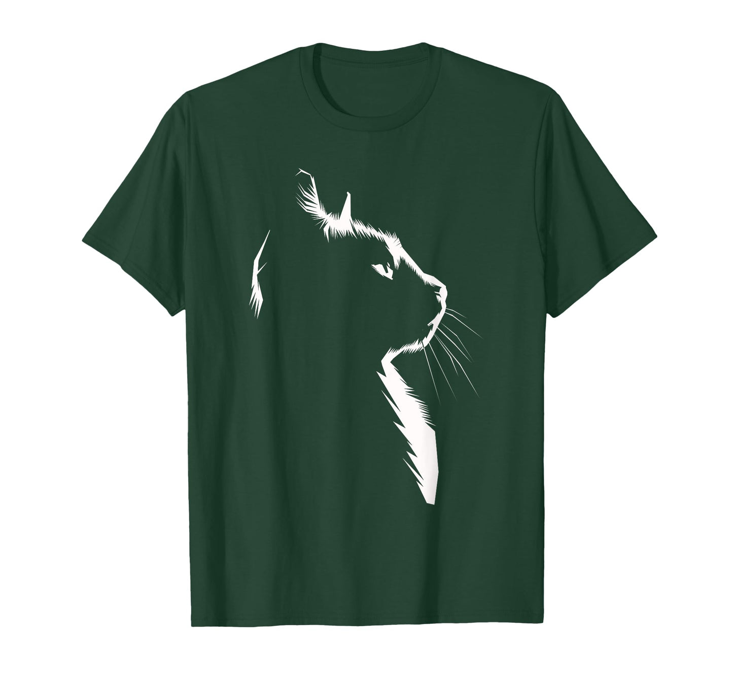 Cat Apparel Women With Cat Illustration Pet Owners T-Shirt