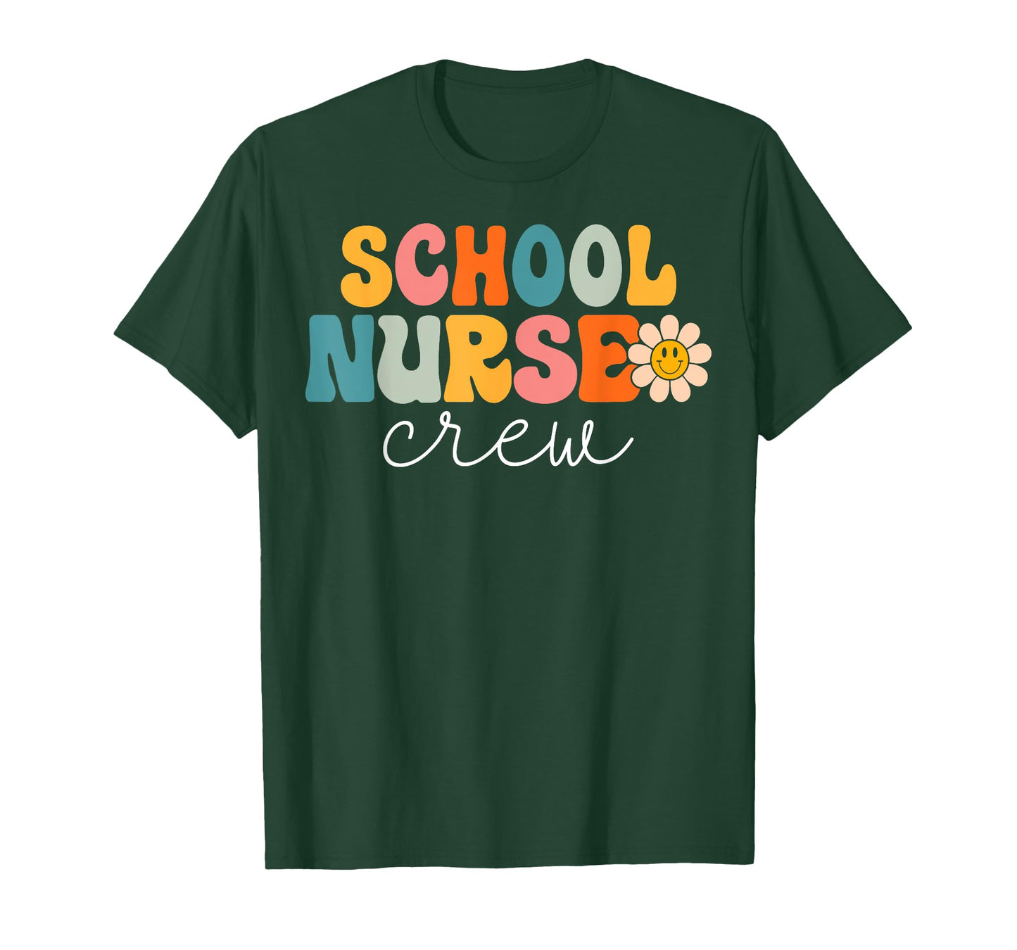School Nurse Crew Retro 1st Day of School Nurse T-Shirt