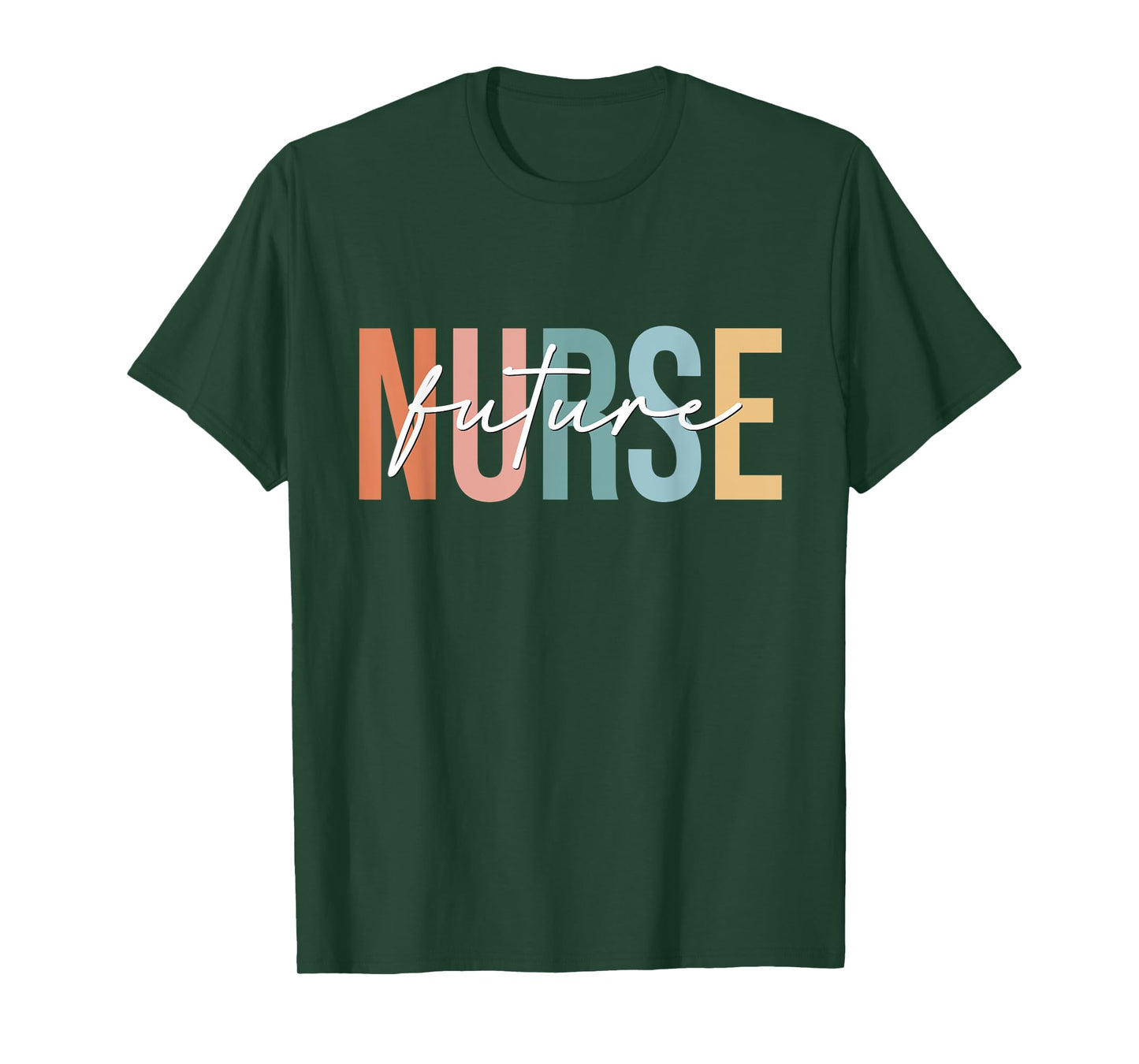 Boho Retro Vintage Future Nurse Stethoscope Nursing T-Shirt