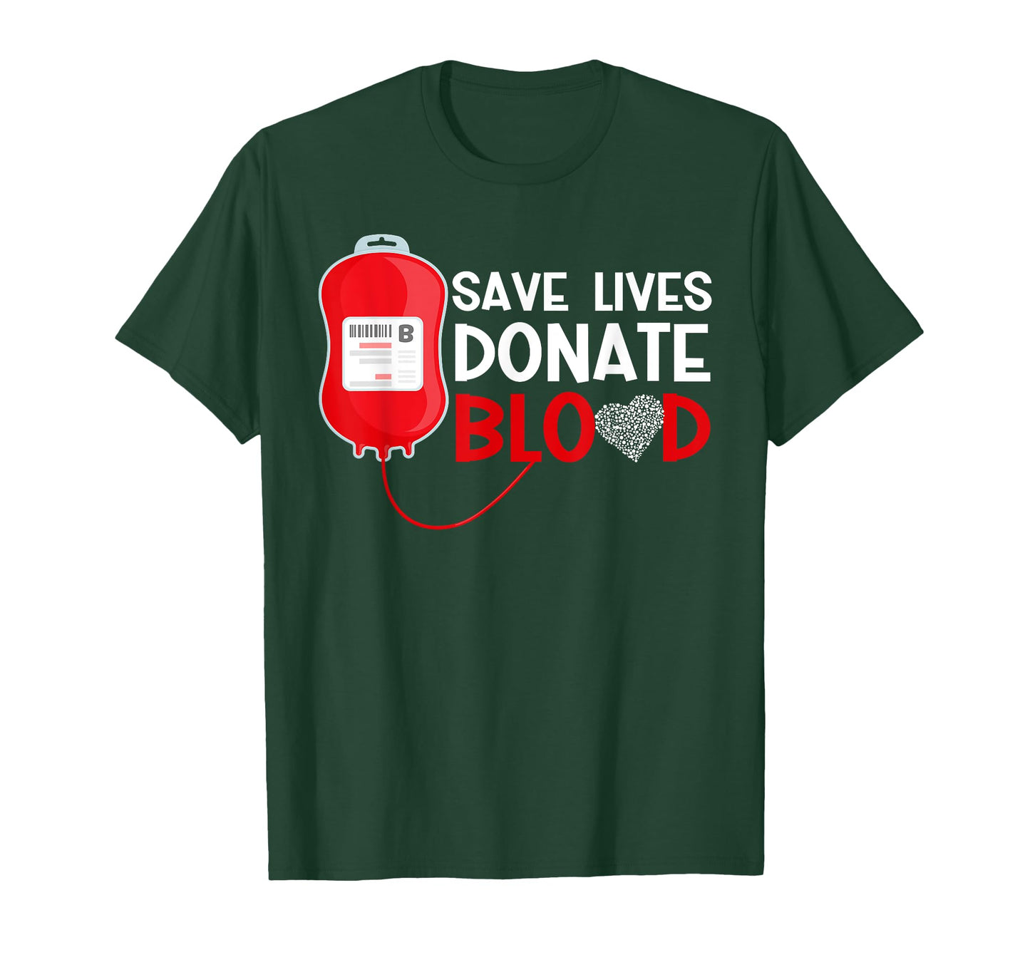 Phlebotomy Blood Donation Phlebotomist Blood Donor Nurses RN T-Shirt