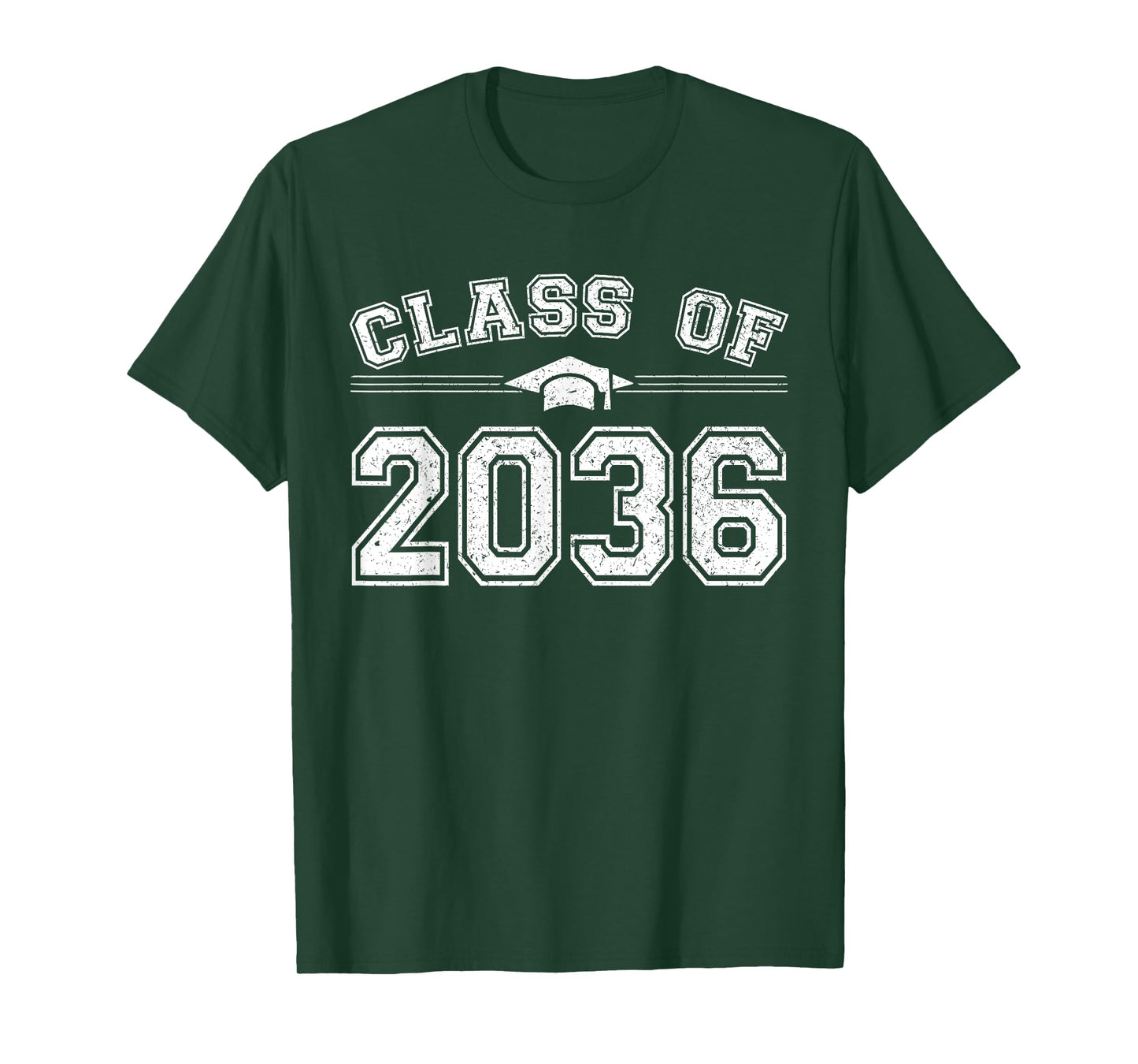 Class of 2036 Grow With Me First Day of School Graduate 2036 T-Shirt