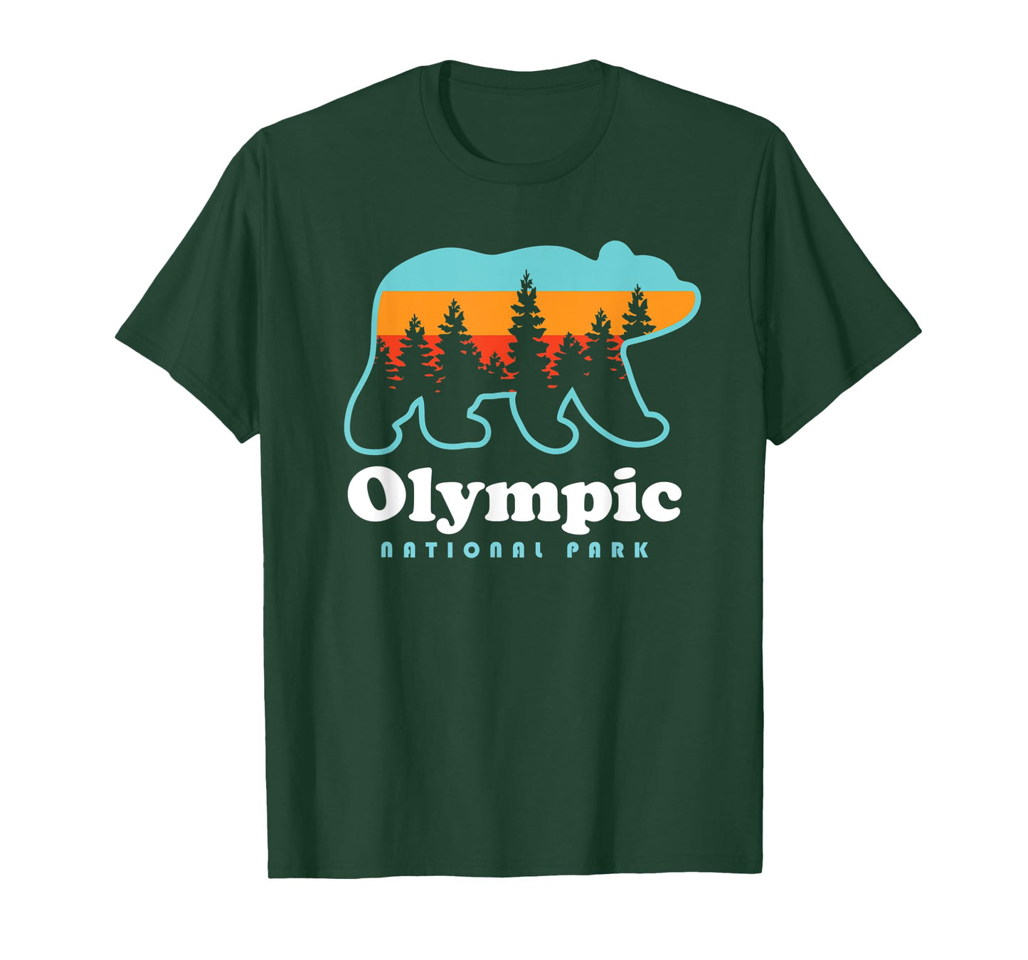 Olympic National Park Bear - Olympic National Park T-Shirt