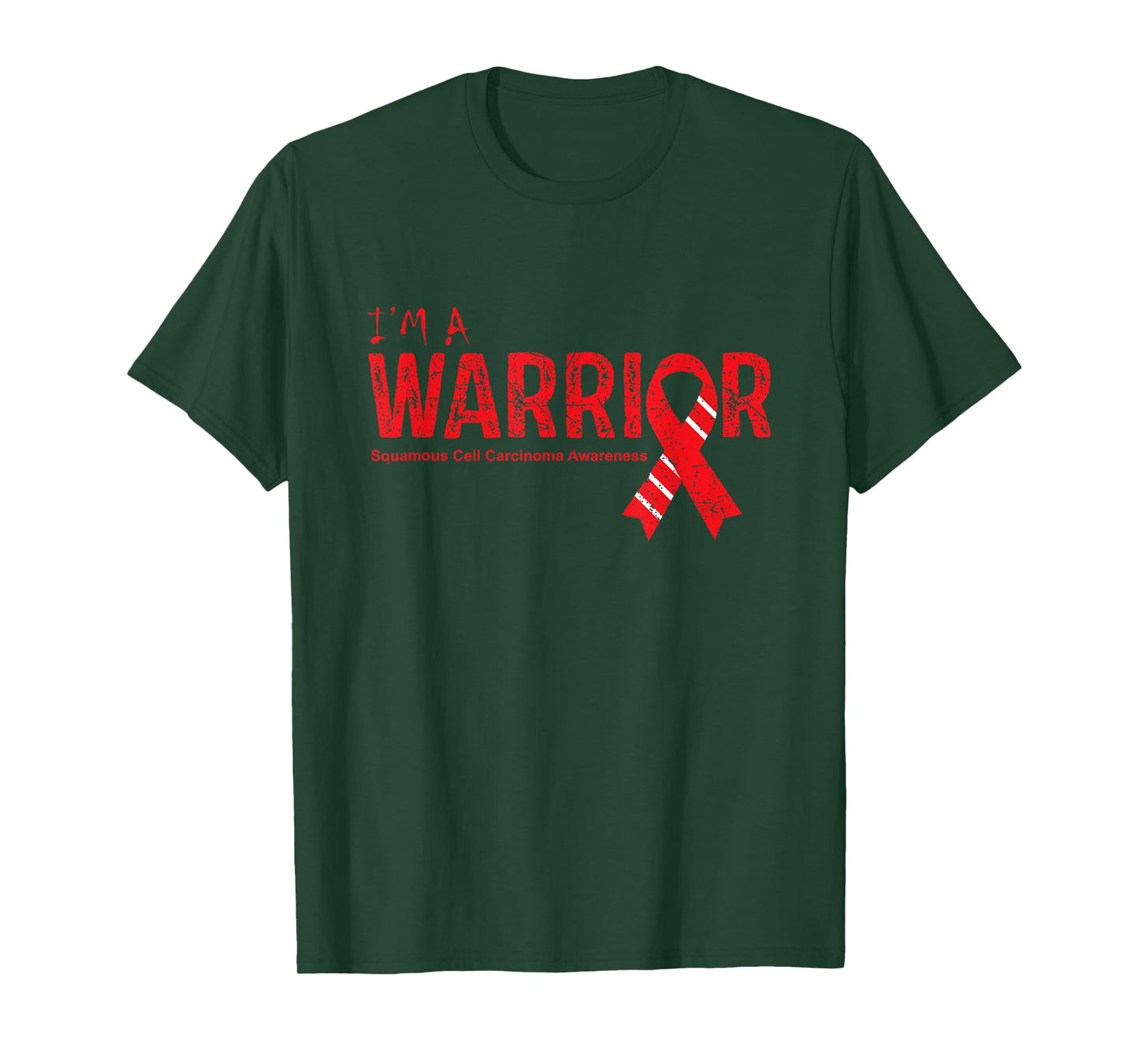 Squamous Cell Carcinoma Awareness Warrior T-Shirt