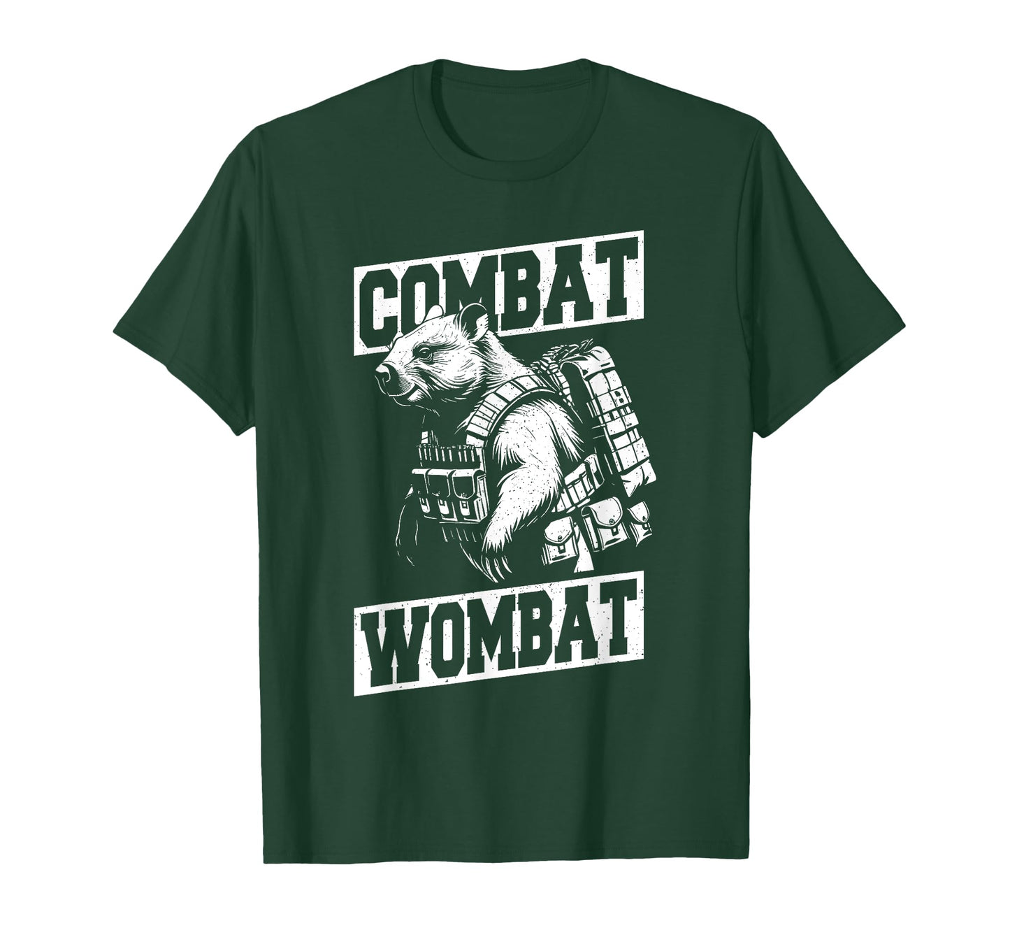 Burrowing Animal Australian Marsupial Combat Wombat T-Shirt