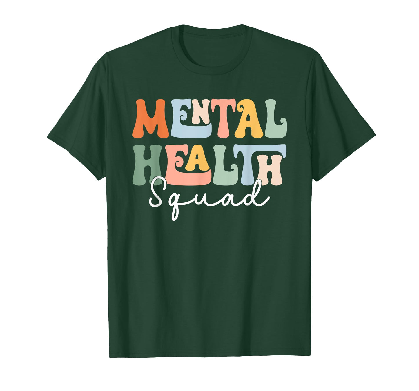 Mental Health Squad Brain Illness Mental Health Awareness T-Shirt