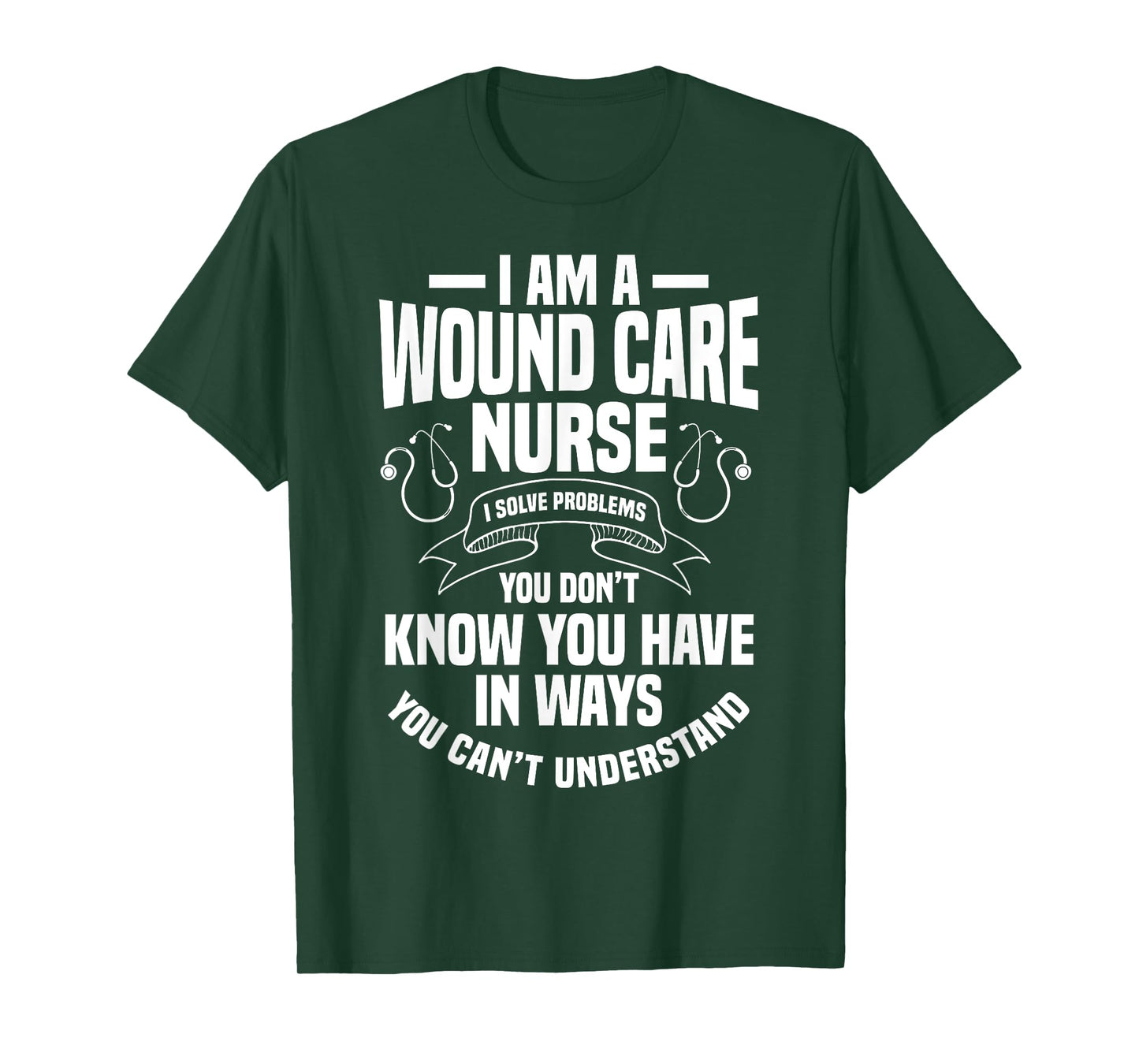 Wound Care Nurse Continence Ostomy WOC RN Specialist CCON T-Shirt